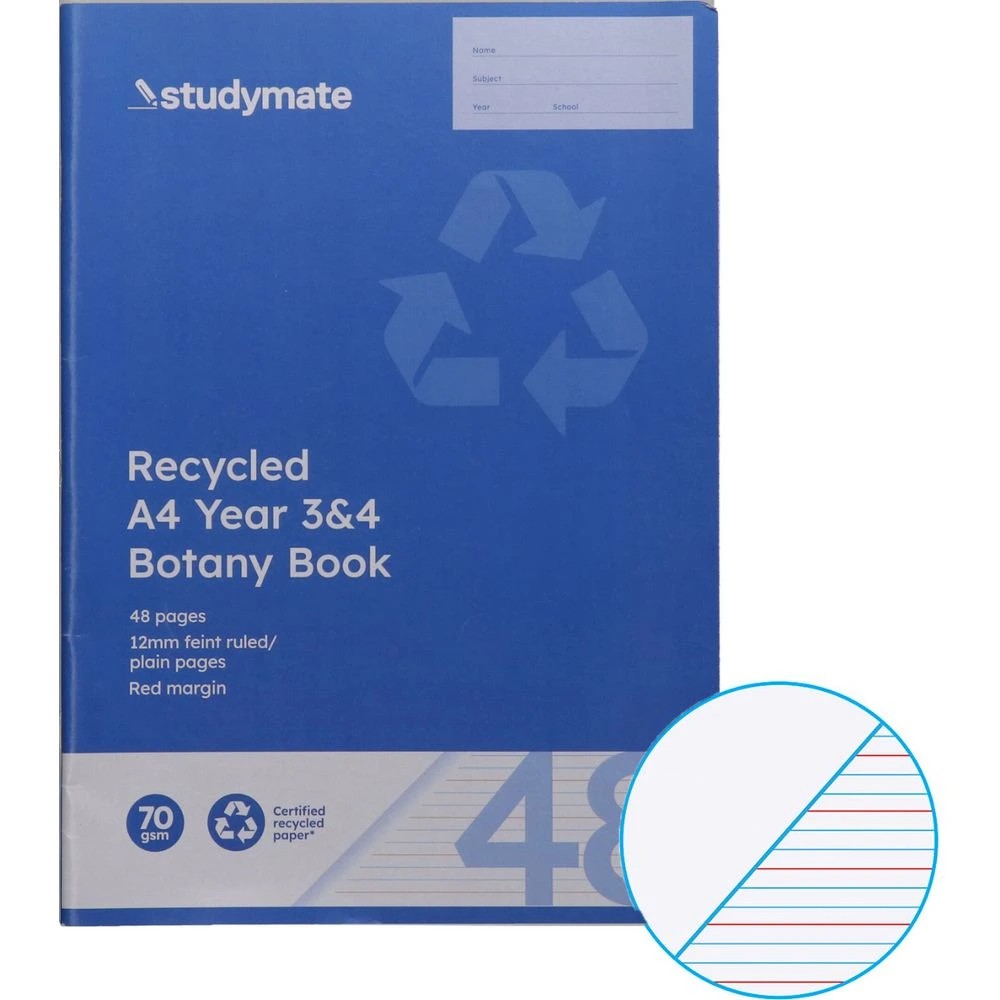 1 Studymate A4 Premium Botany Book QLD Year 3 48 Page, 1 of 4