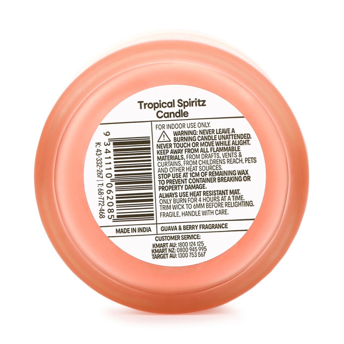 7 Tropical Spiritz Fragrant Candle, 7 of 7