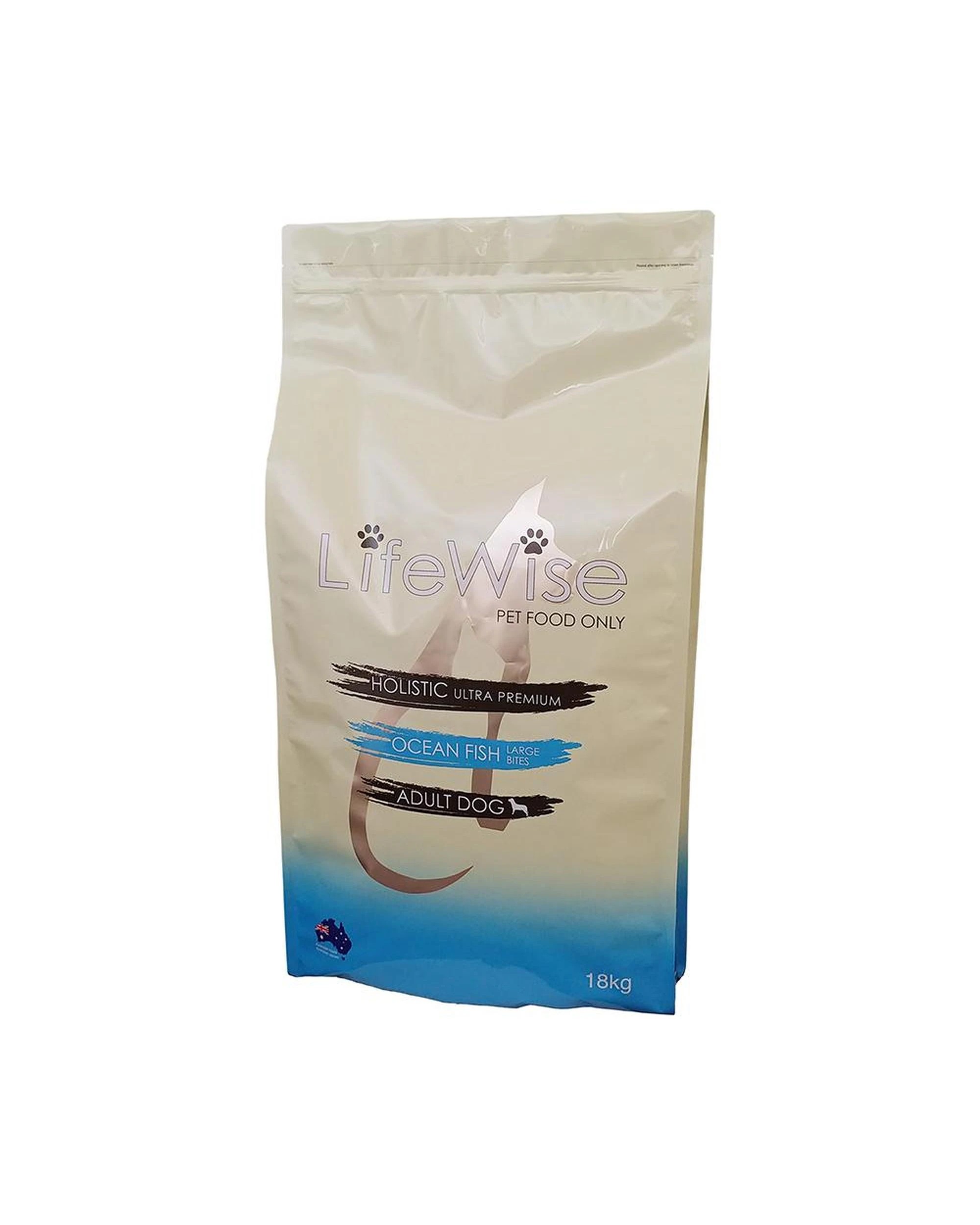 1 Lifewise Adult Large Dry Dog Food Ocean Fish w/ Lamb & Vegetables 18kg, 1 of 2