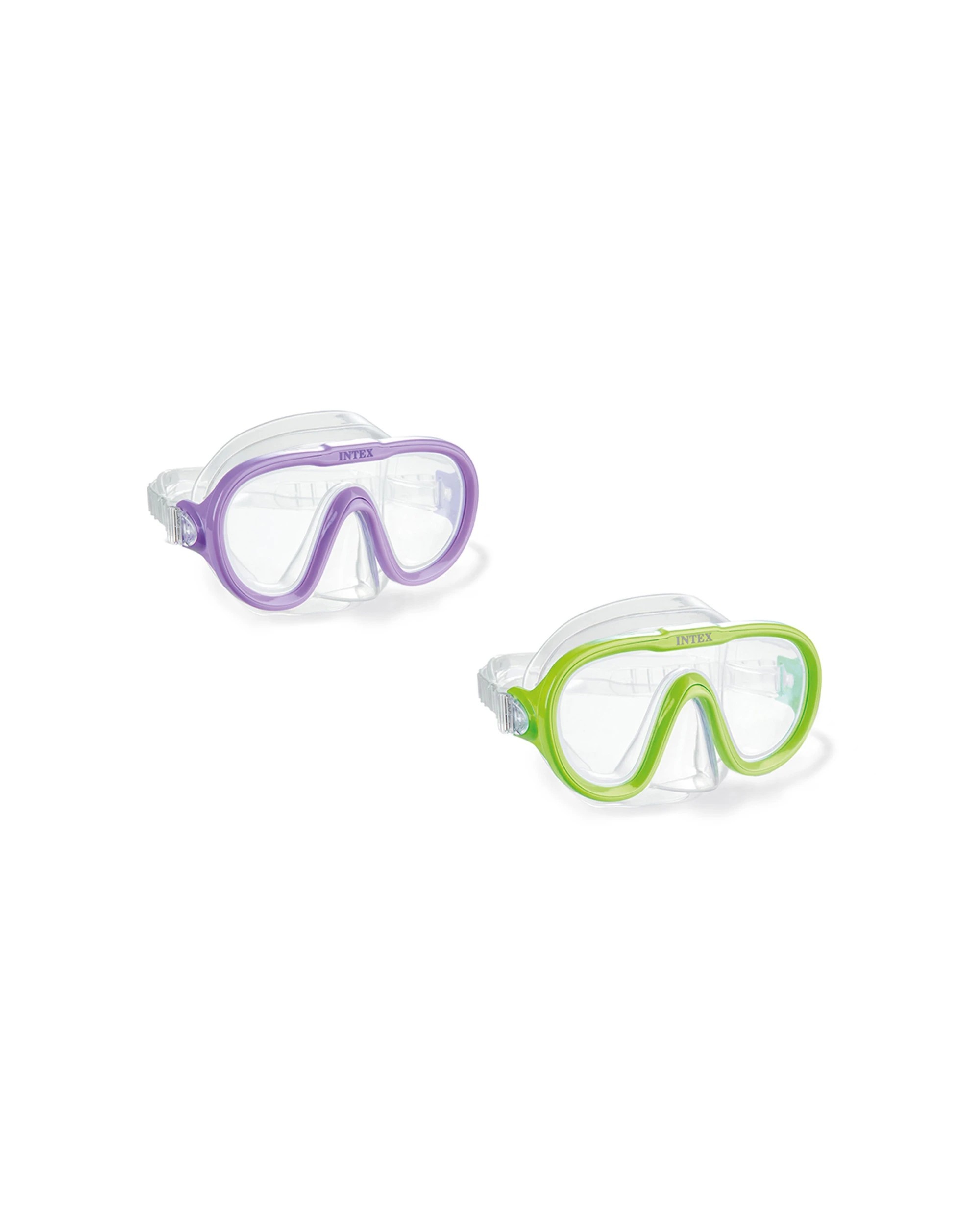 4 2x Intex Sea Scan Swim Snorkel Mask Kids Goggles, 4 of 5