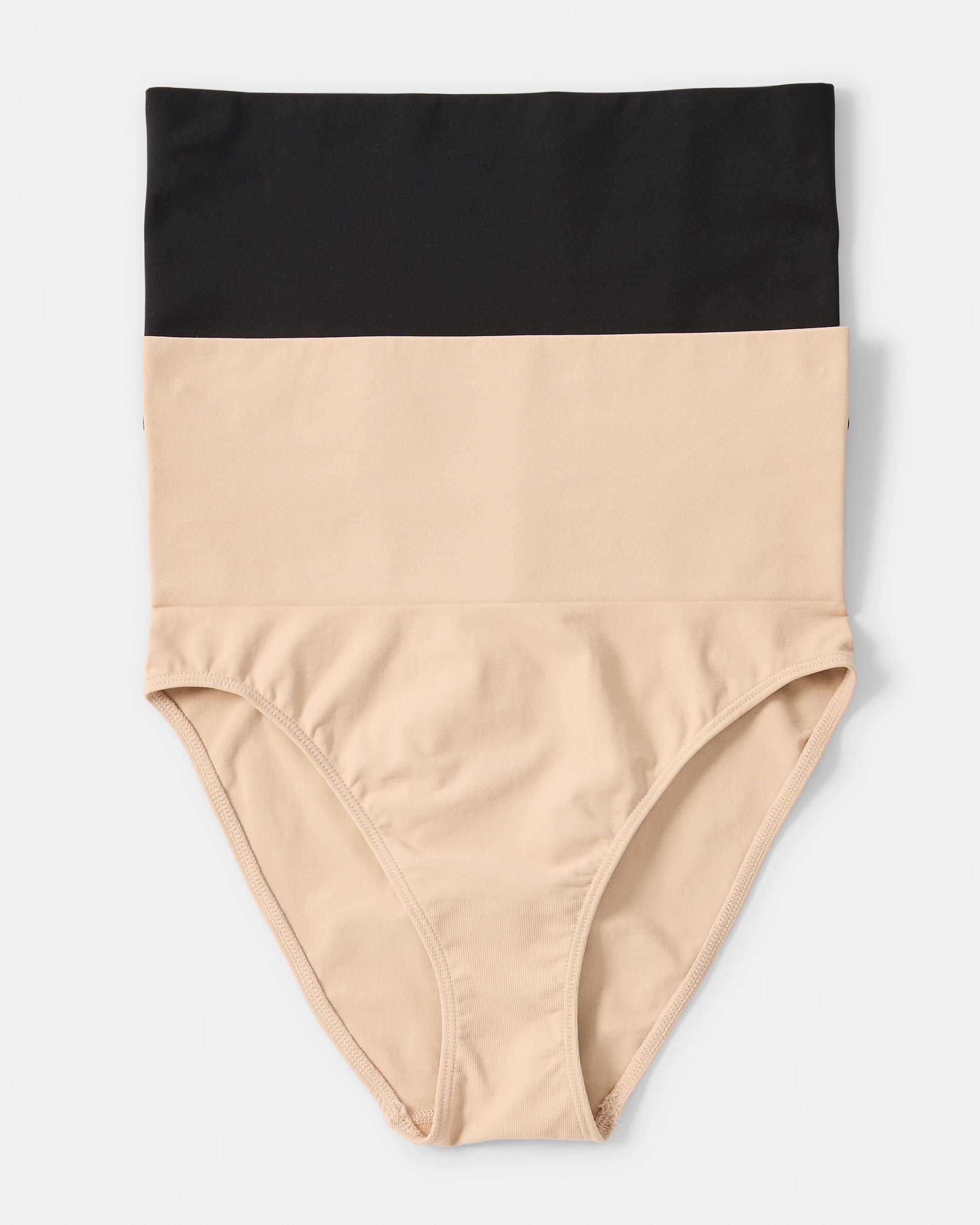 1 2 Pack Smoothing Briefs Blk Ssb, 1 of 7