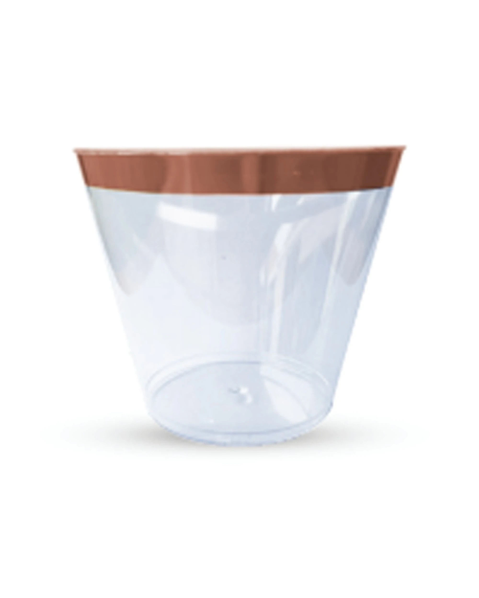 2 Partyware Trim Tumbler Cups 250ml Pack of 6 - Gold, 2 of 2