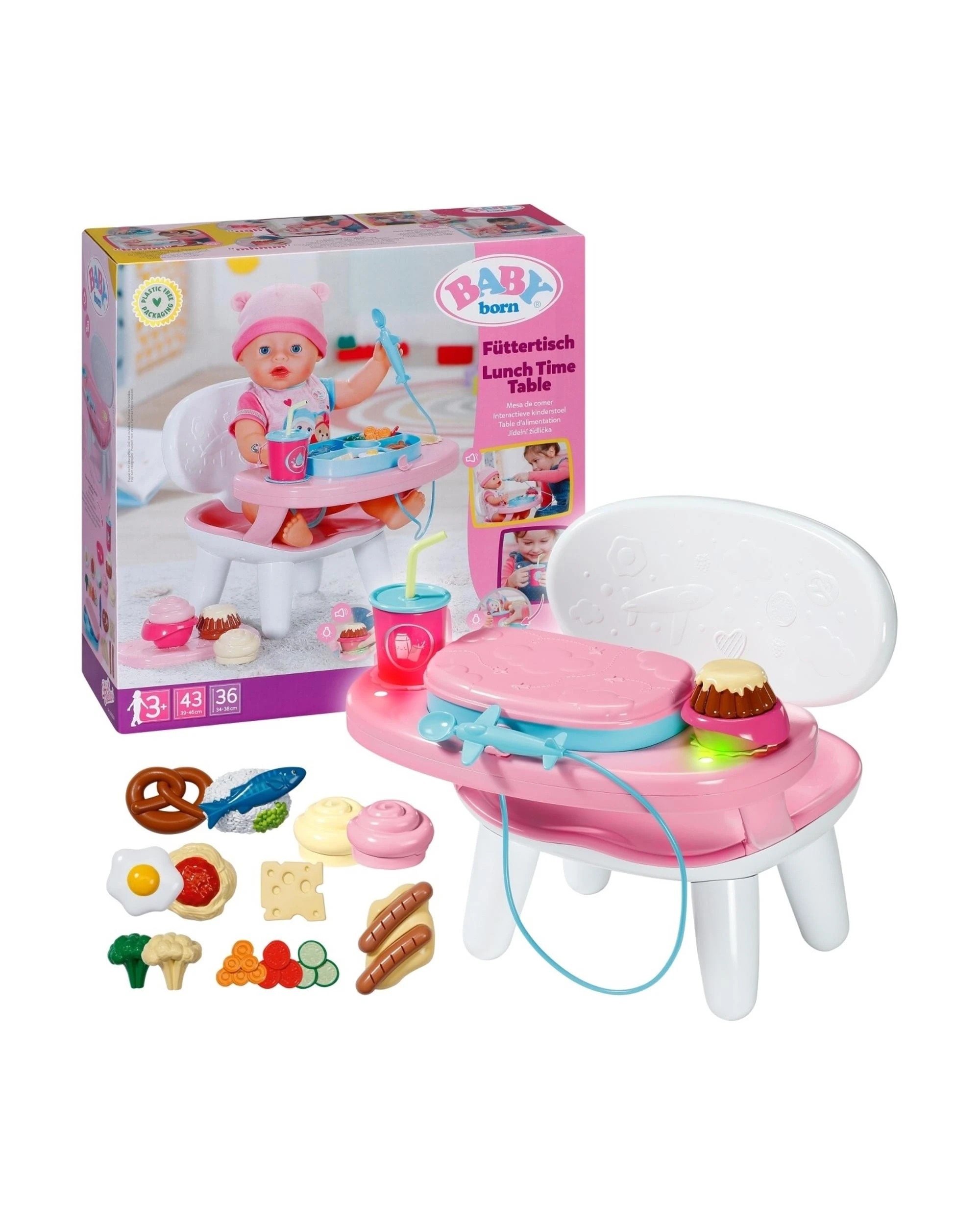 1 Baby Born Lunch Time Table, 1 of 5