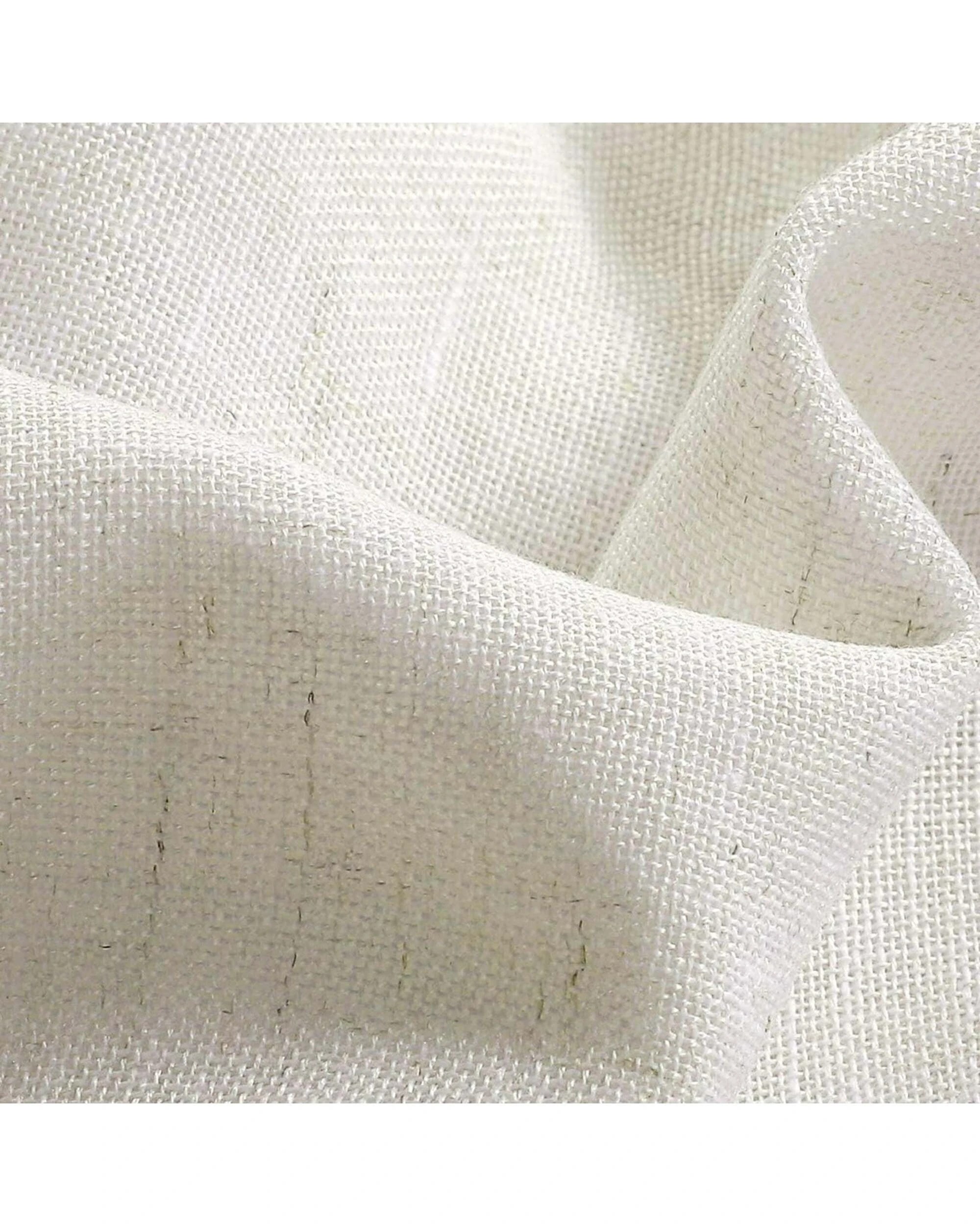 5 Smarcute Linen Blended Tab Top Curtain - 2X 132x213cm - Natural, 5 of 5