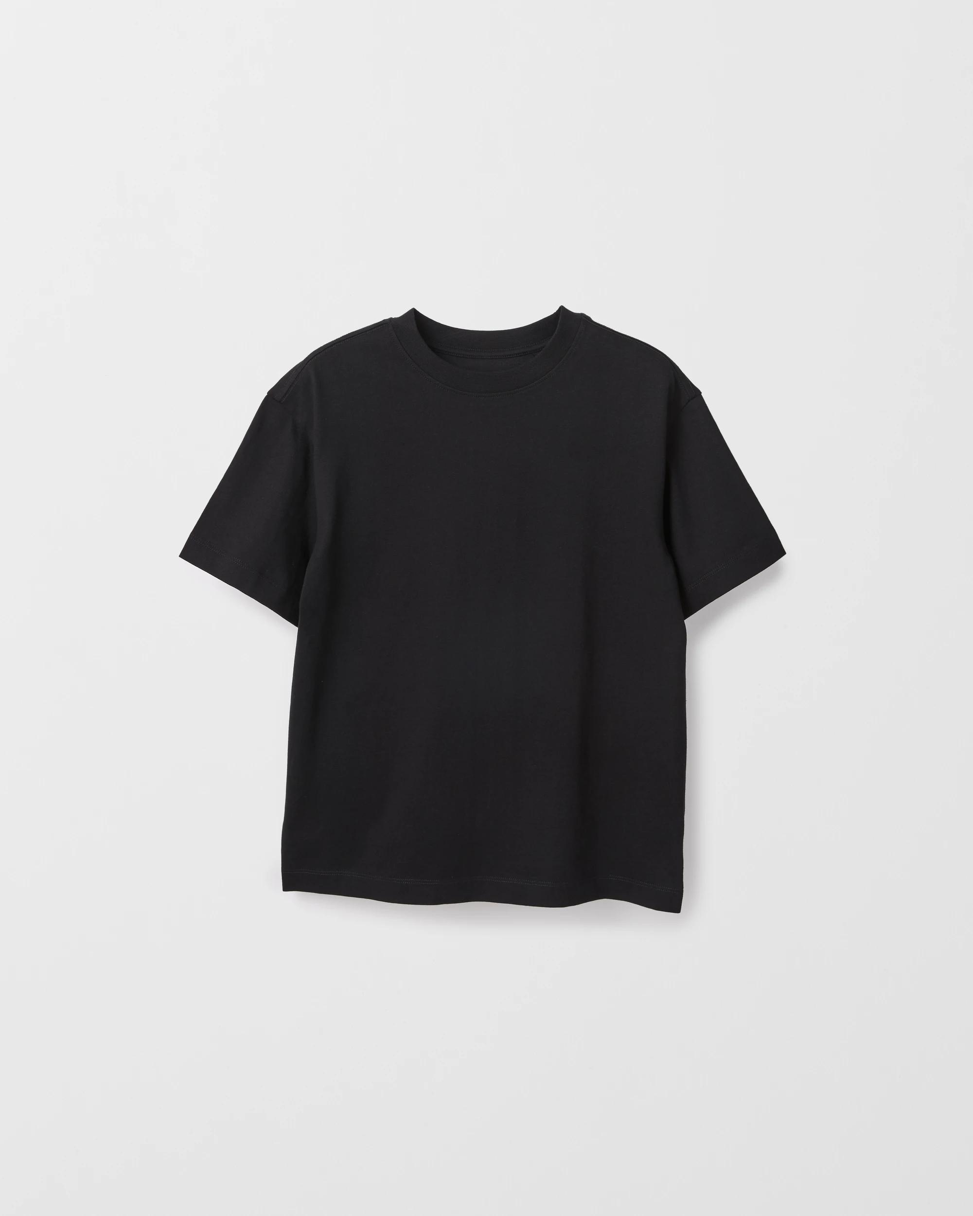 2 Target Kids Australian Cotton 2 Pack T-Shirts BLACK, 2 of 3