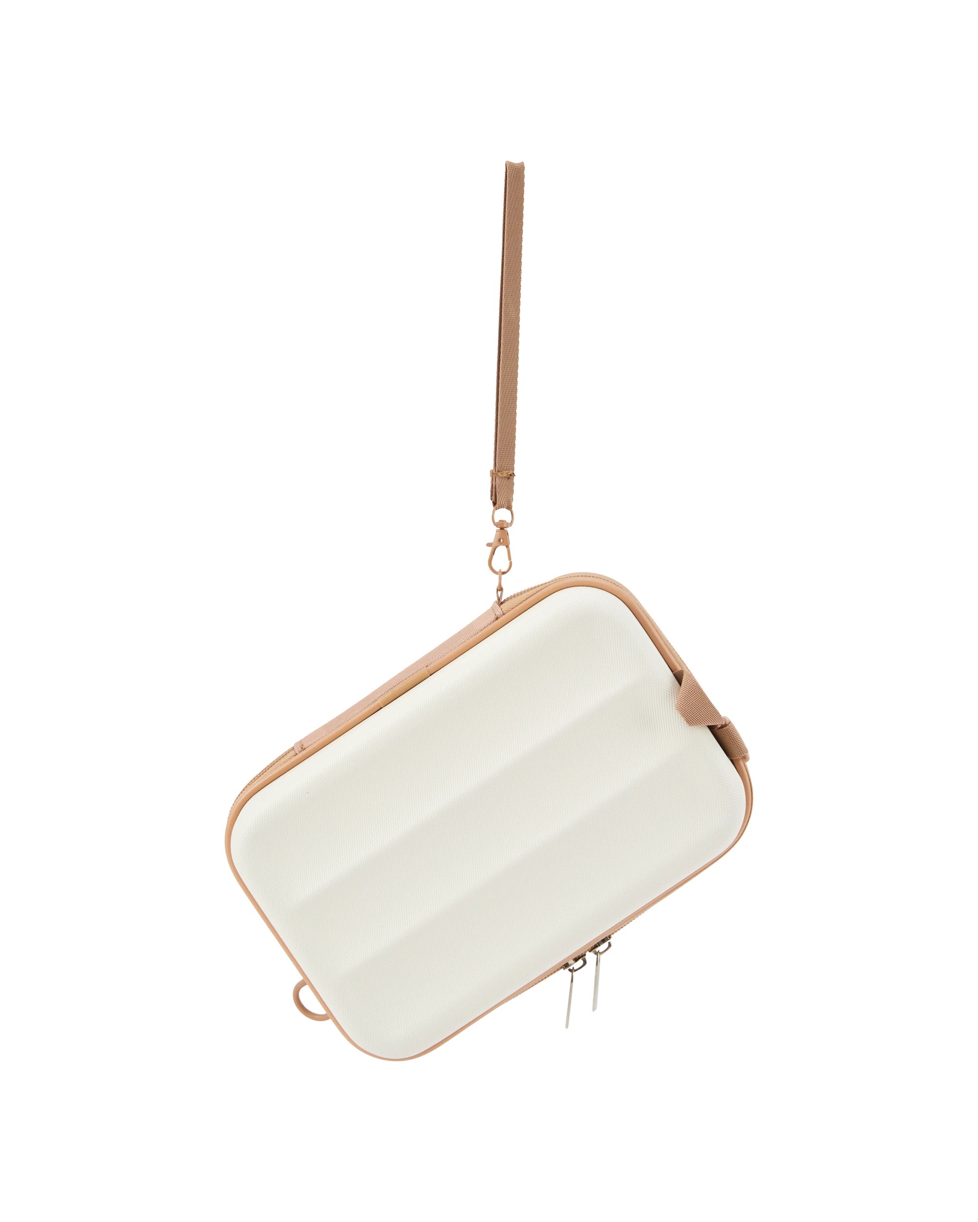 6 Mini Hard Case with Strap - Cream Beige, 6 of 8