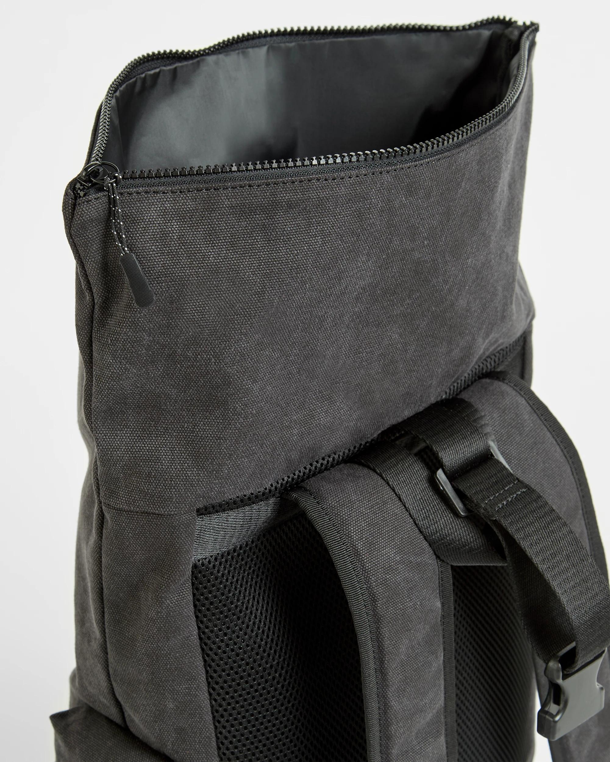 2 Target Man Washed Canvas Backpack BLACK, 2 of 2