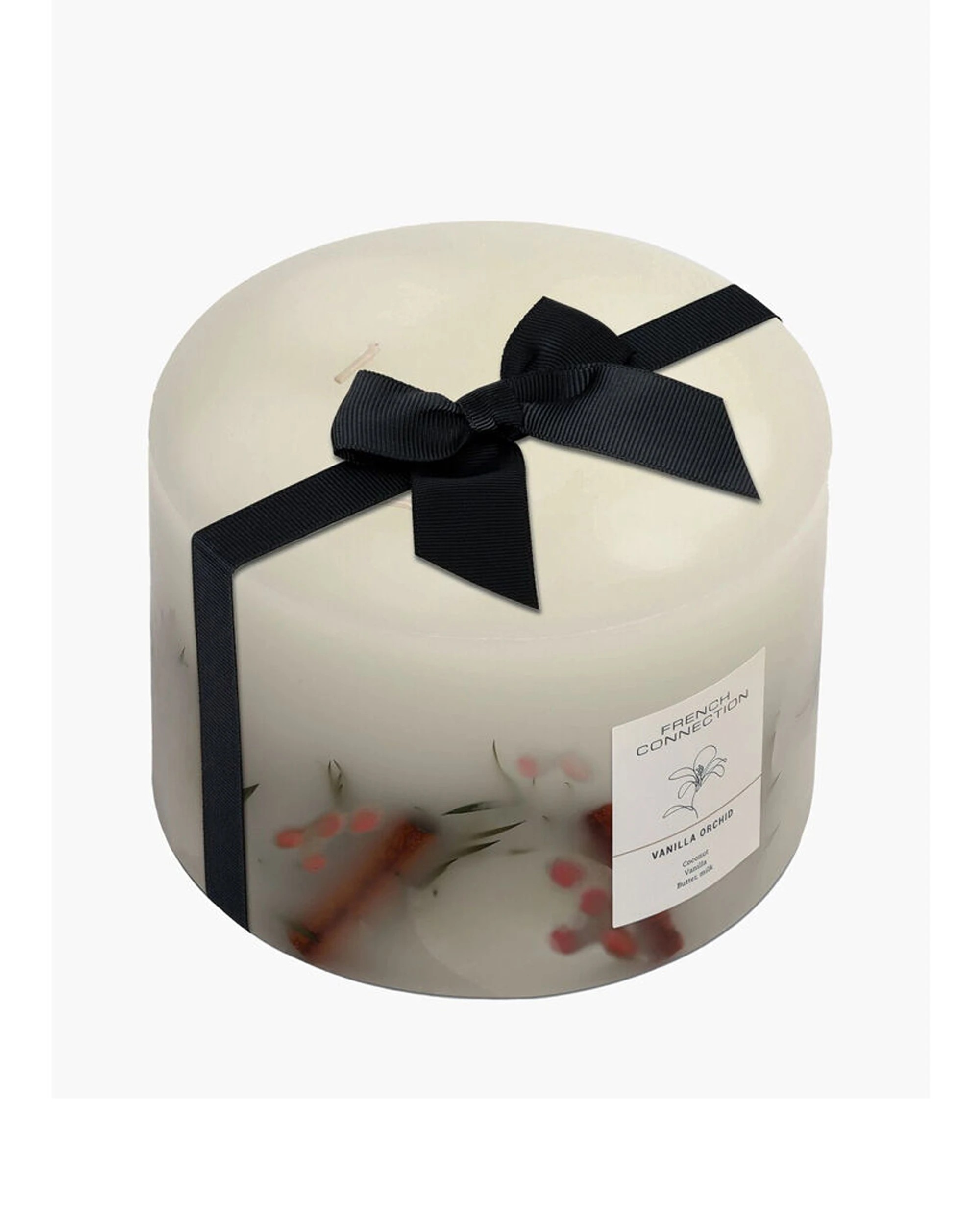 2 French Connection Vanilla Orchid Botanical 4 Wick Large Candle 1.5kg - White, 2 of 5