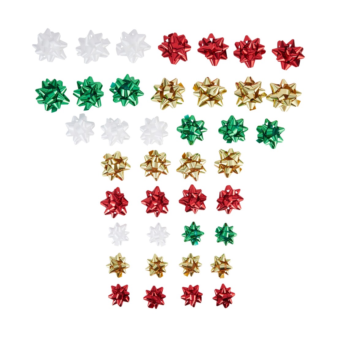 2 40 Pack Christmas Gift Bow Set, 2 of 6