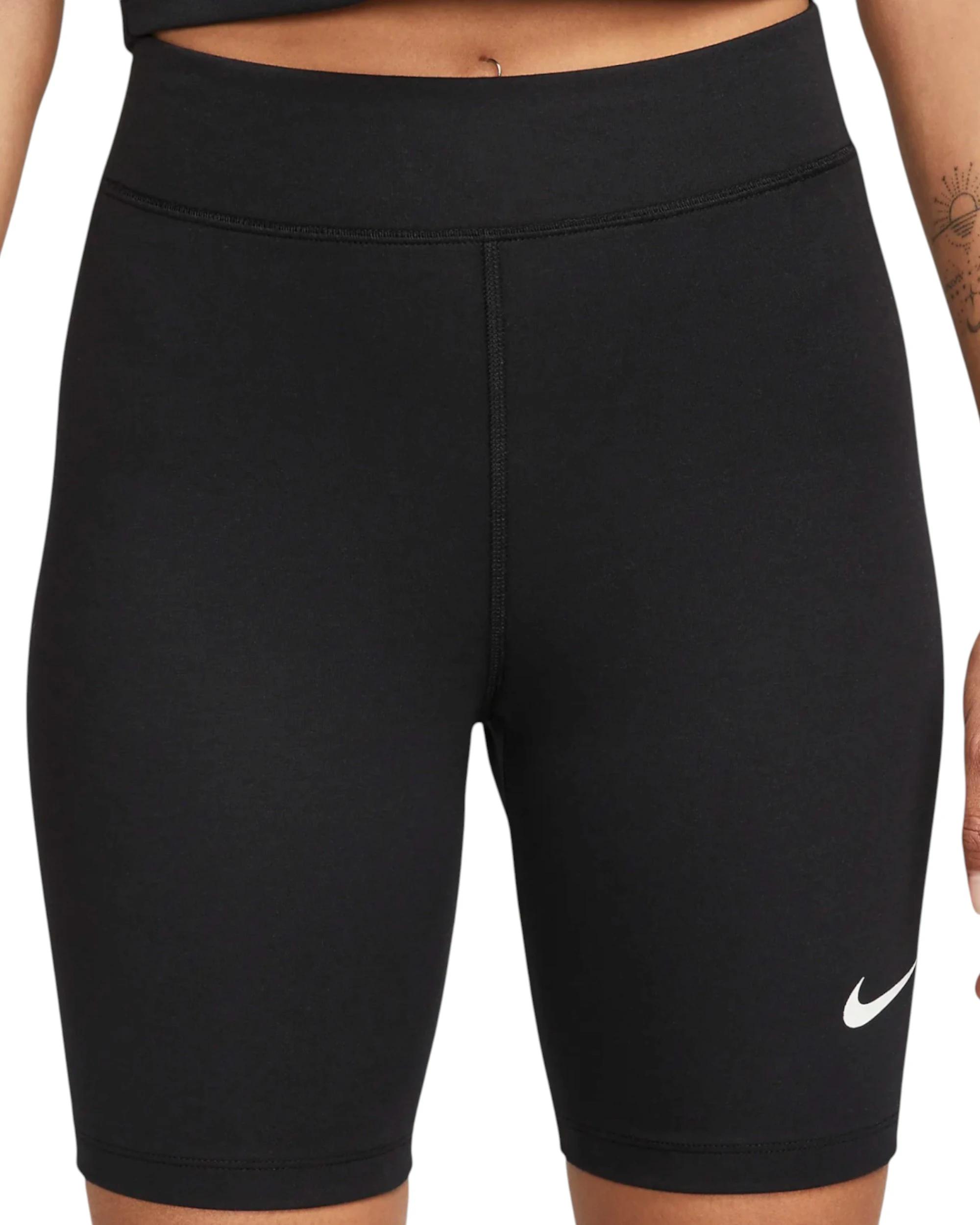 1 Nike 2 Pack Womens Sportswear Classic High-Waisted Black Biker Shorts BLACK, 1 of 6