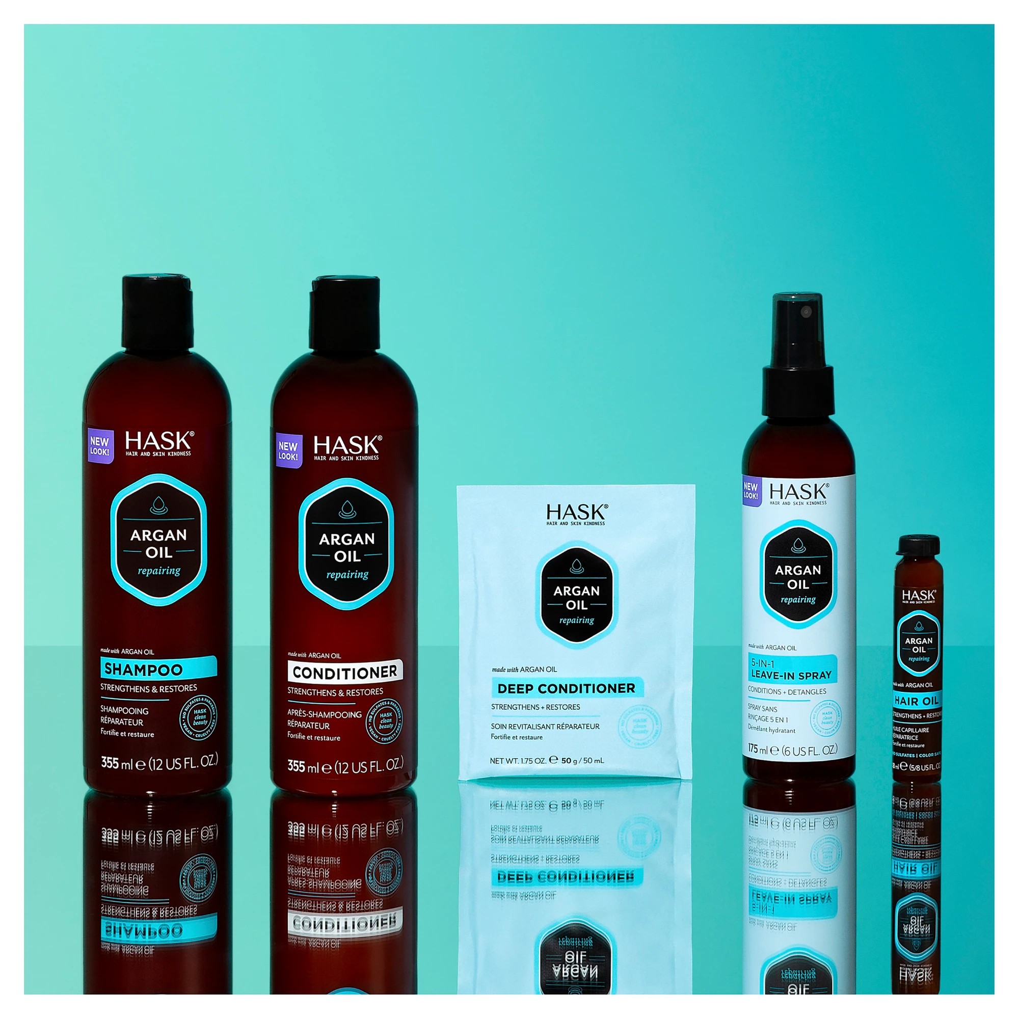 6 Target HASK Argan Oil Repairing 5-in-1 Leave-In-Spray - 175ml - Brown, 6 of 10