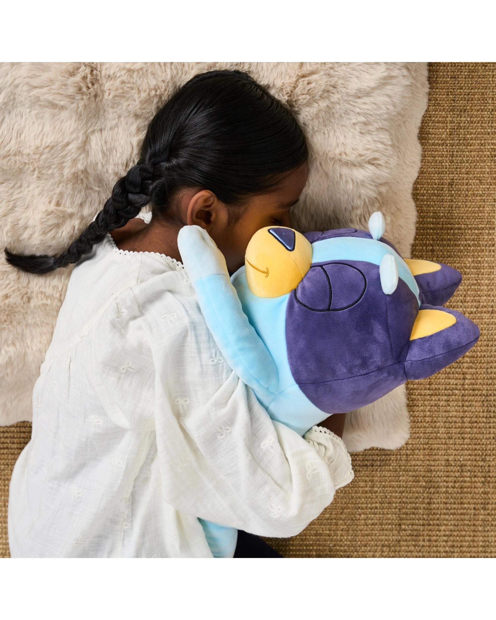 7 Bluey Sleeping Bluey 18 inch Plush, 7 of 8