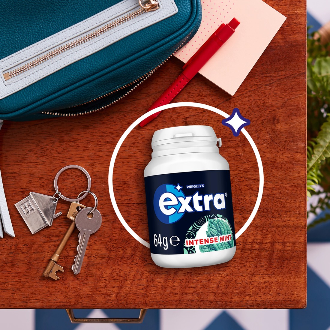 5 46 Piece Wrigley's Extra Intense Mint 64g, 5 of 5