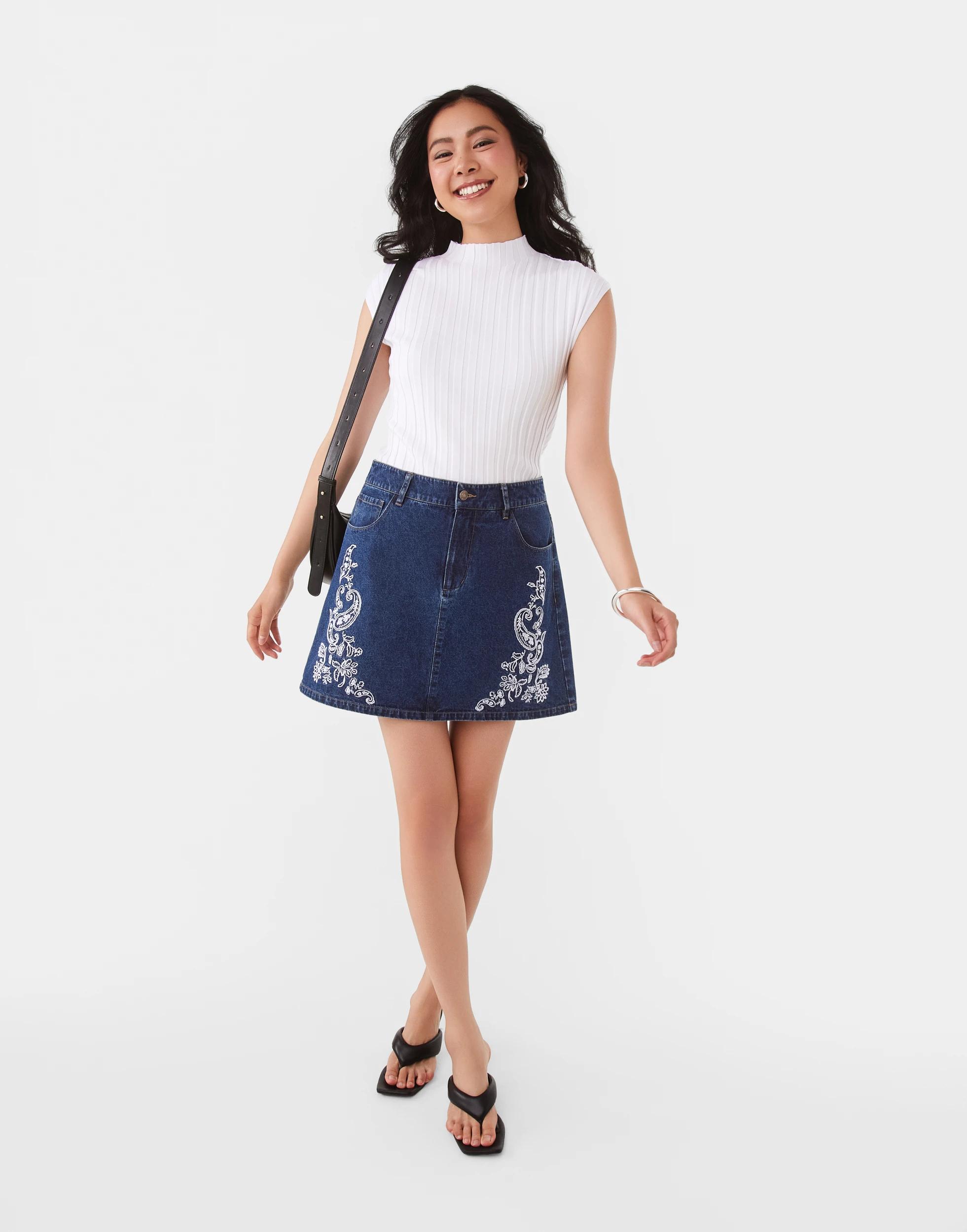 2 Short Sleeve Cap Sleeve Top White, 2 of 10