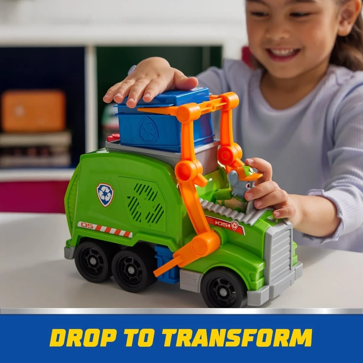 6 PAW Patrol Crush 'N' Roll Recycling Truck, 6 of 10