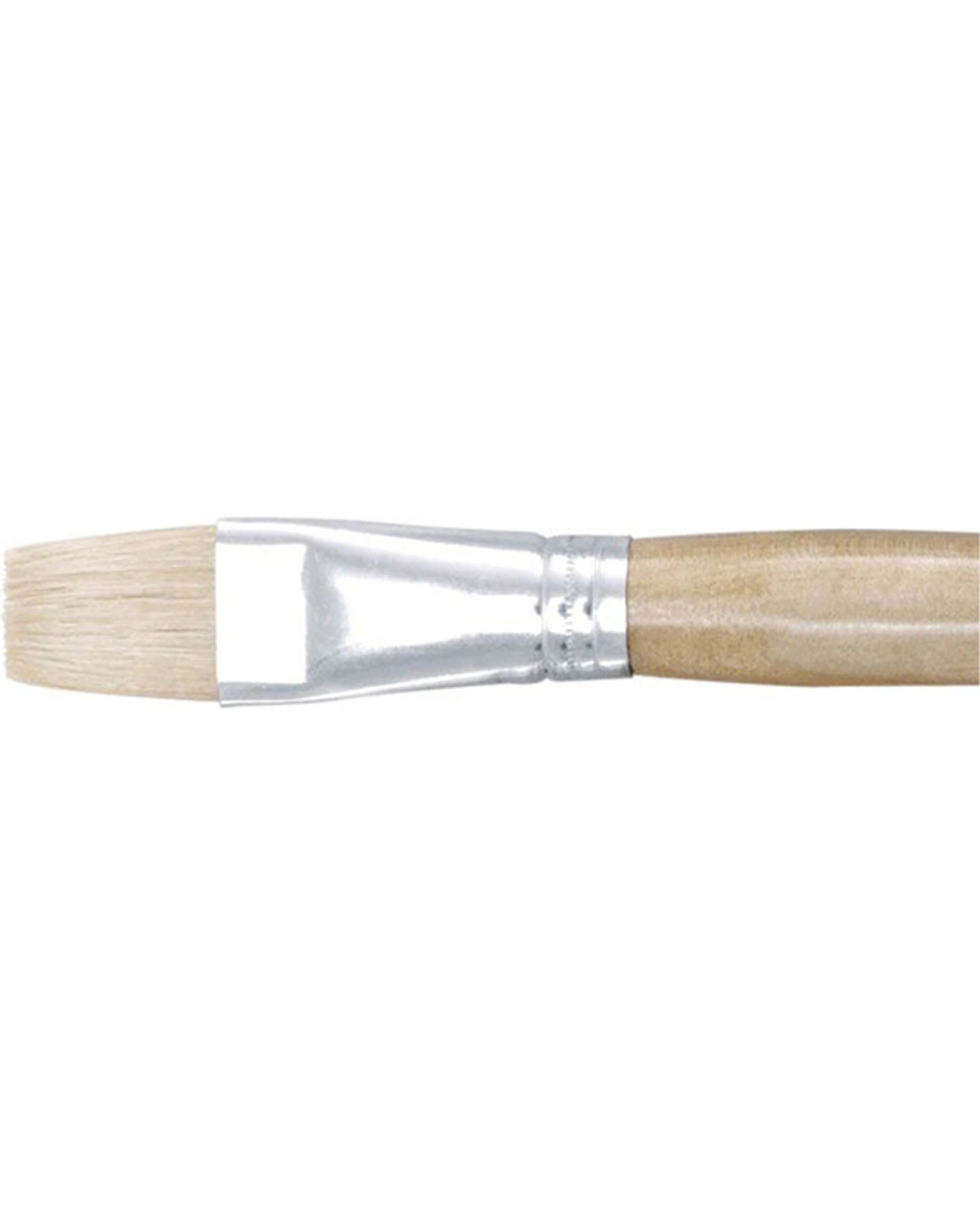 1 Jasart Hog Bristle Series 579 Flat Paint Brush Size 10 - Beige, 1 of 1