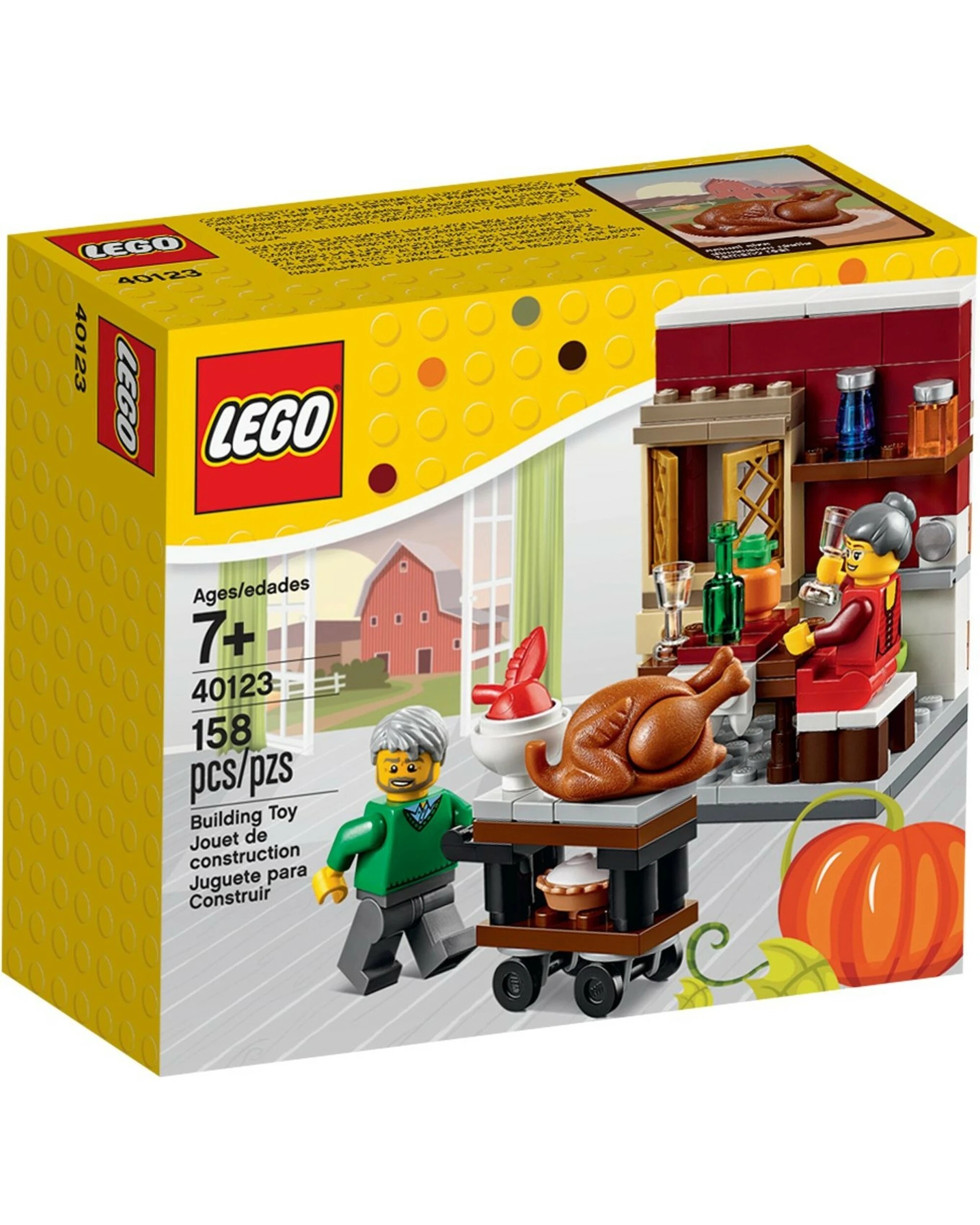 1 LEGO 40123 Thanksgiving Feast Minifigures Set, 1 of 5