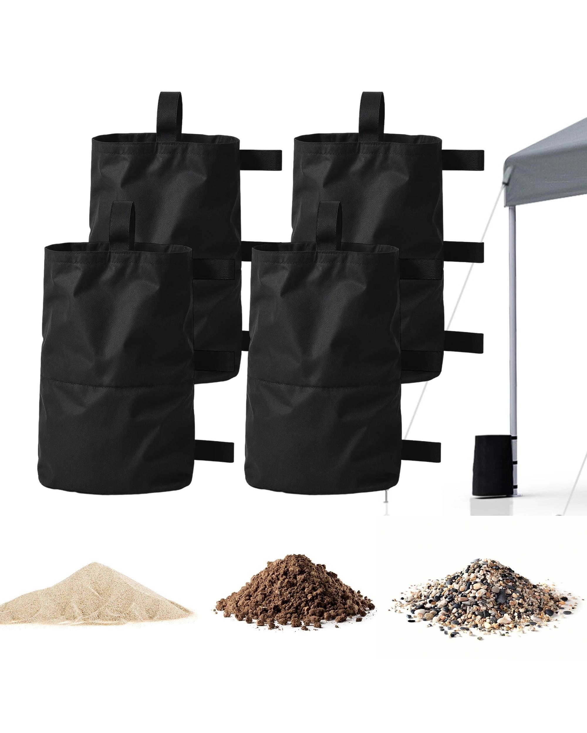 2 Advwin Canopy Tent Weights Bags 4 Pack, 2 of 7