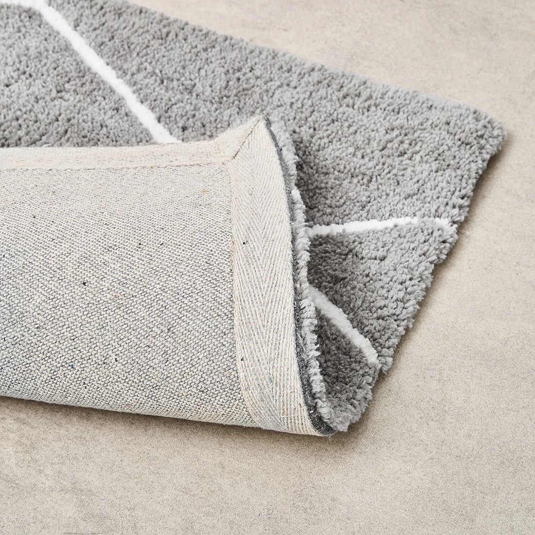 3 Trellis Rug - Grey, Small - 140cm x 70cm, 3 of 8