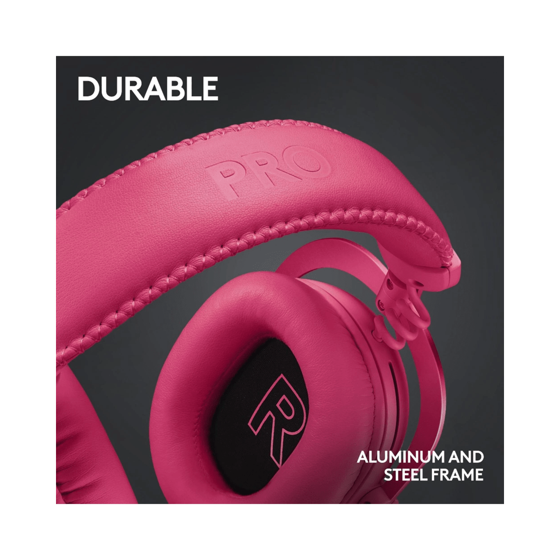 8 Logitech PRO X 2 Wireless Gaming Headset - Magenta - Pink, 8 of 9