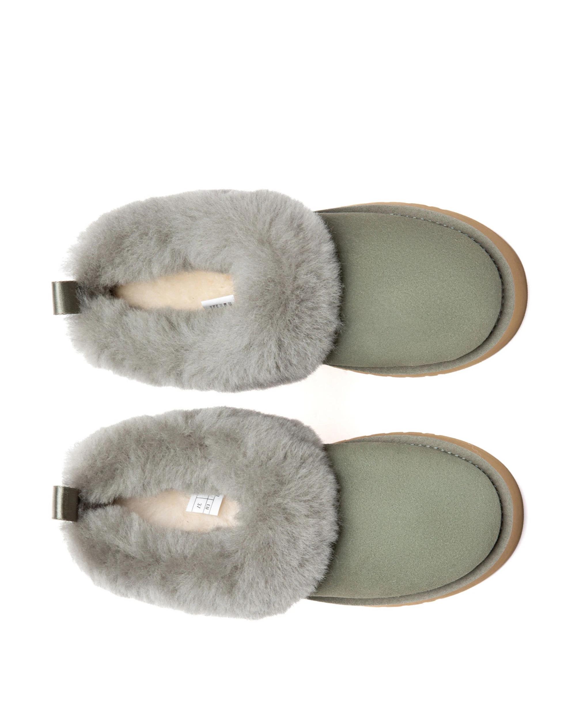 5 Australian Shepherd UGG Womens Glacial Slippers MOSS GREEN, 5 of 5