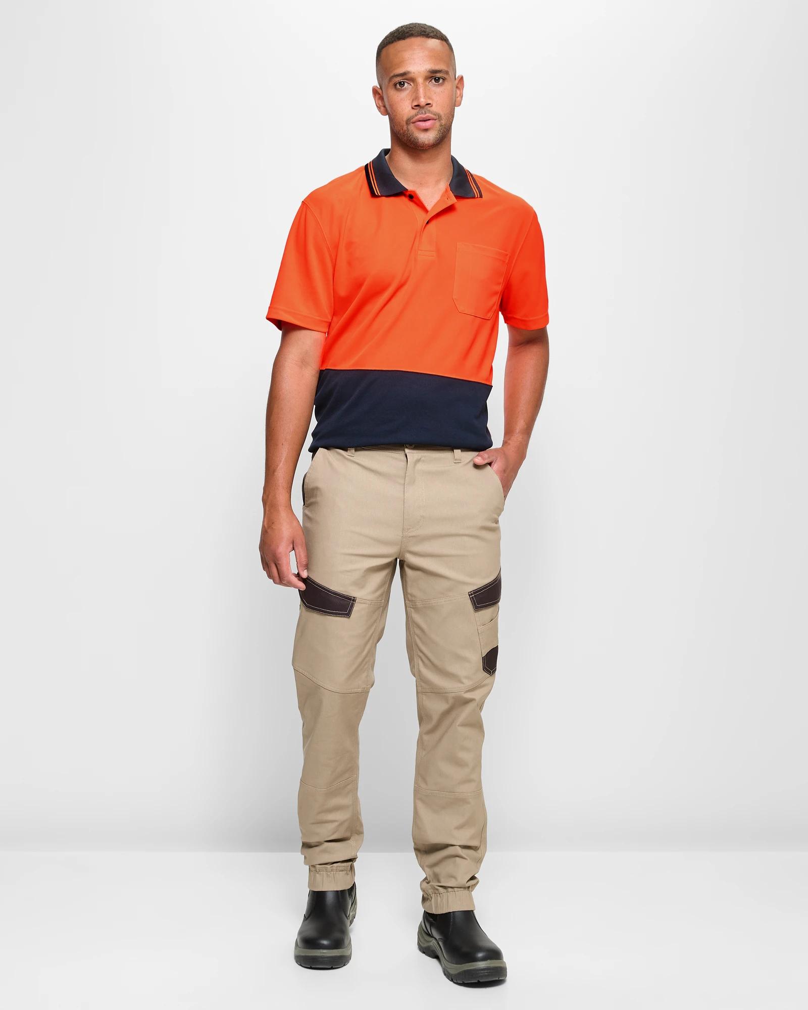 2 Australian Cotton Performance Cargo Jogger Pants - Graphite STONE, 2 of 5