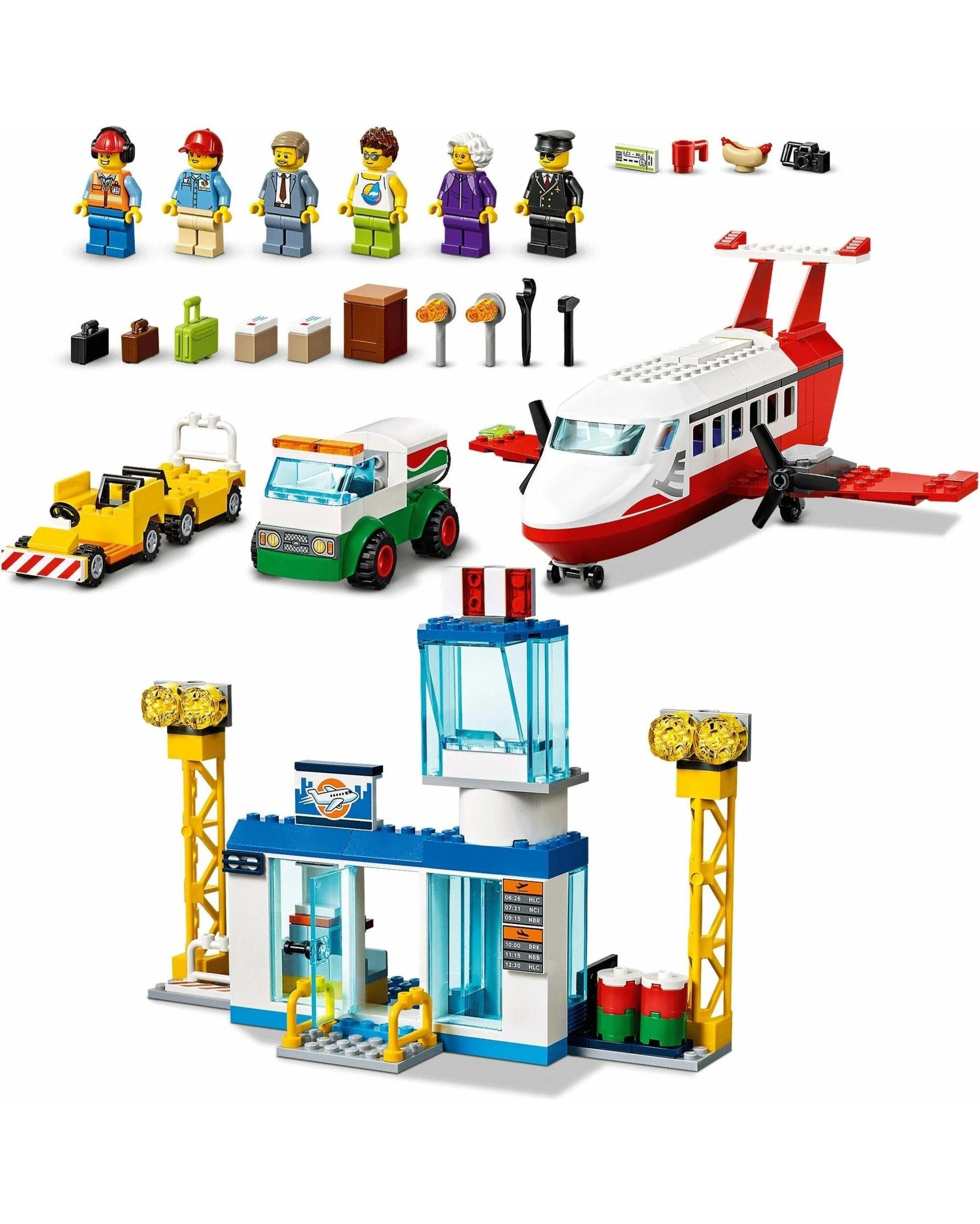 5 LEGO 60261 City Central Airport - Plane, Minifigures & Terminal, 5 of 5