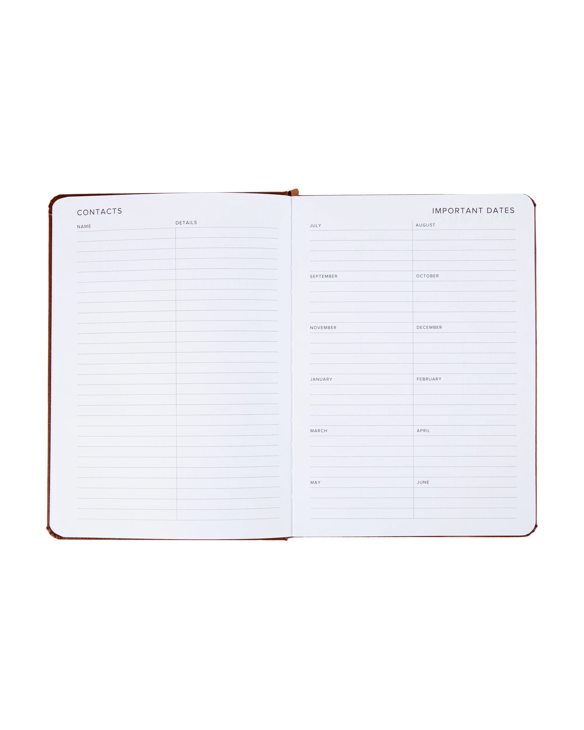 2 26/27 A5 Diary - Tan, 2 of 8