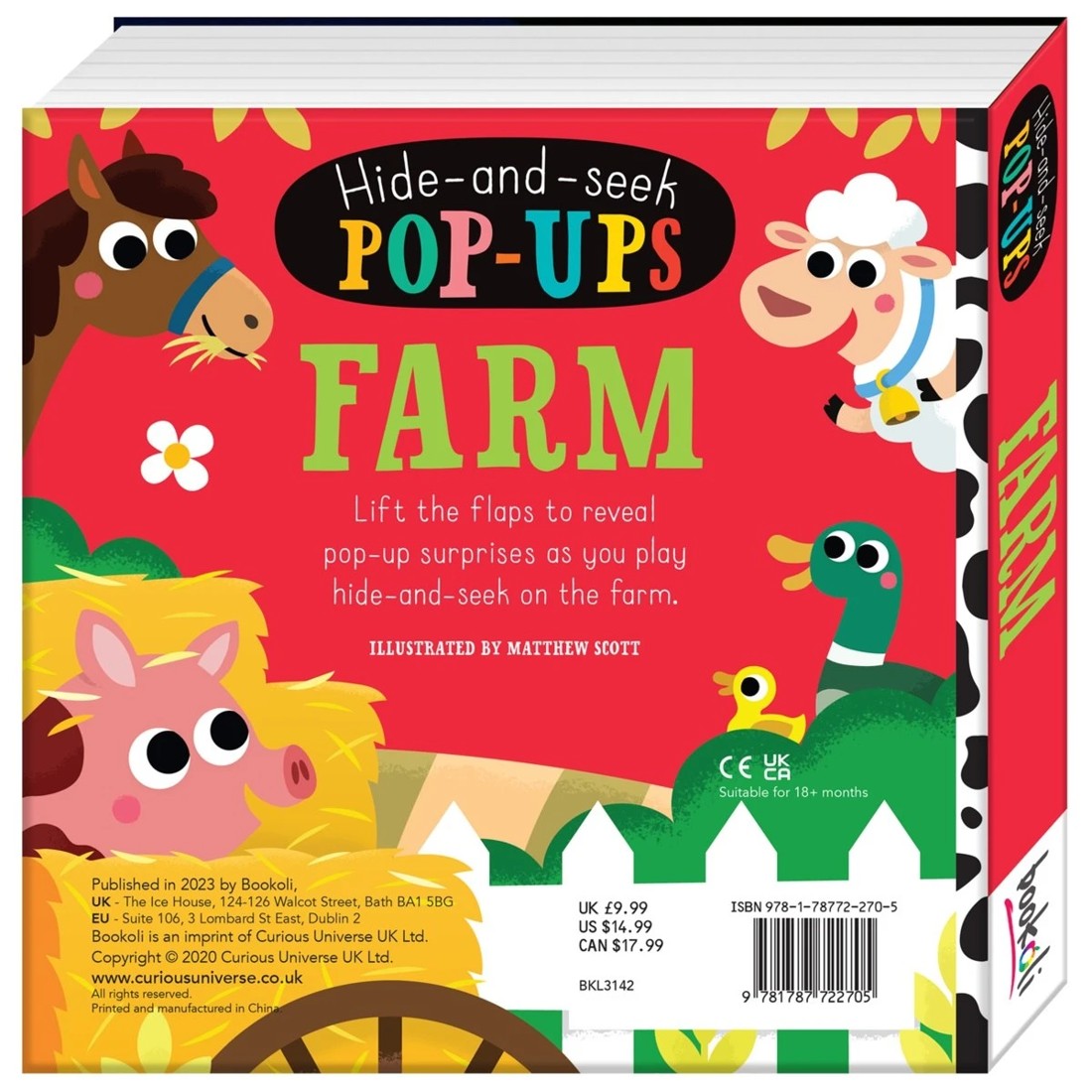 5 Hide-and-Seek Pop-Ups: Farm by Matthew Scott - Book, 5 of 5