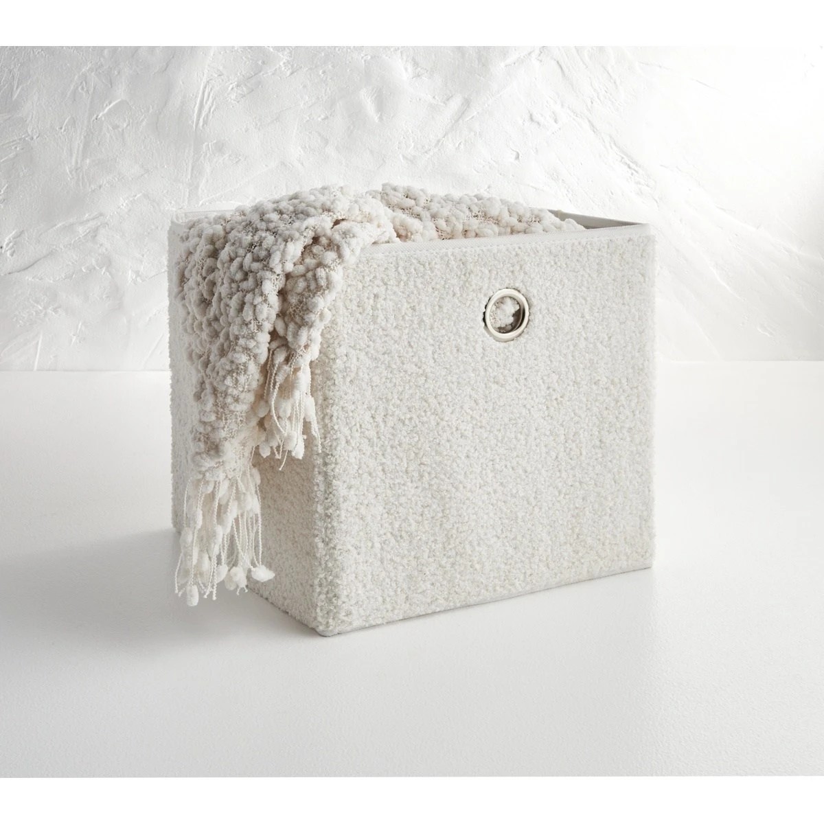 7 Collapsible Storage Cube - Boucle, 7 of 7
