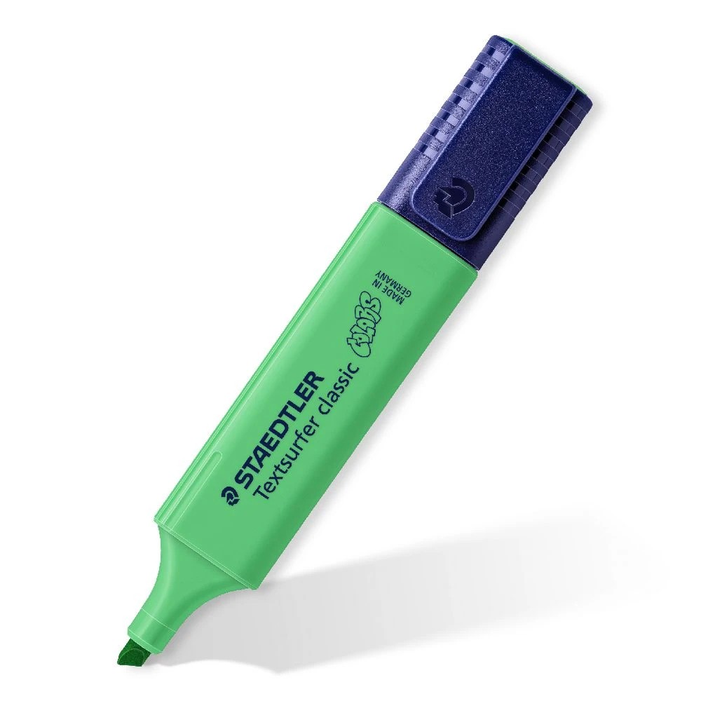 4 Staedtler Textsurfer Highlighter Pale Green, 4 of 8