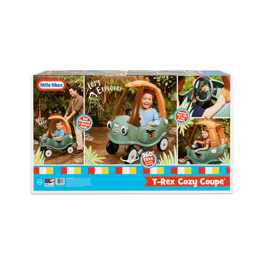 10 Little Tikes T-Rex Cozy Coupe - Multi, 10 of 10