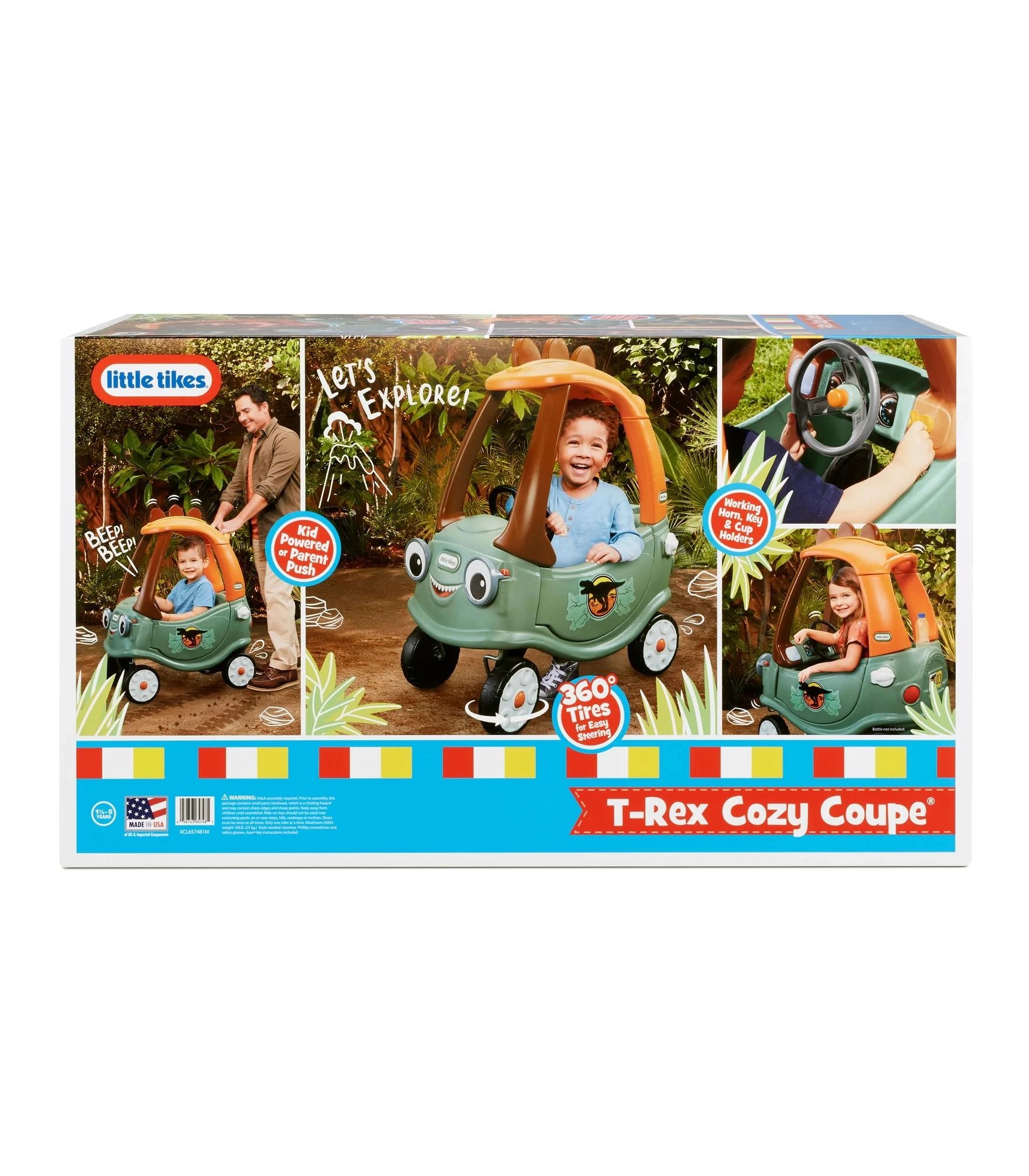 10 Little Tikes T-Rex Cozy Coupe - Multi, 10 of 10