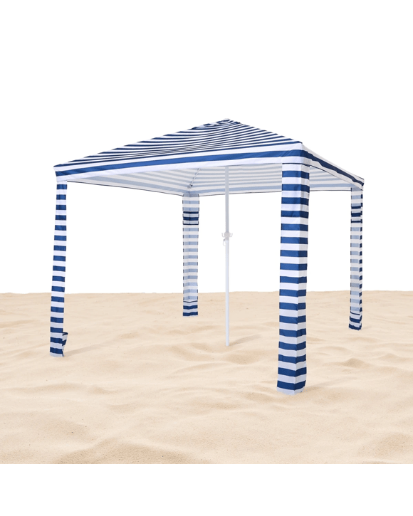 Beach Cabana - Blue Stripe