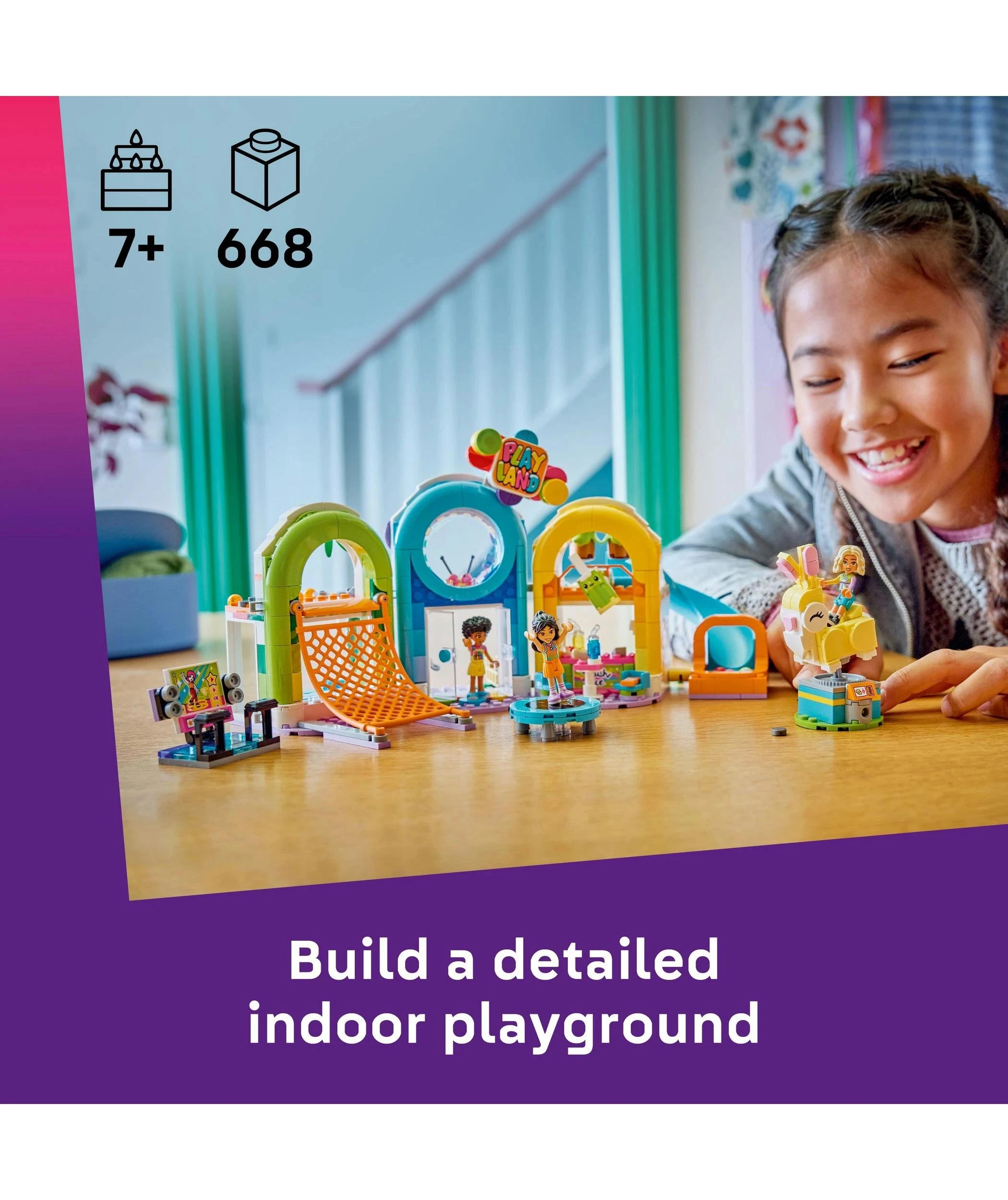 3 LEGO® Friends Fun Indoor Playground 42686 - Multi, 3 of 10