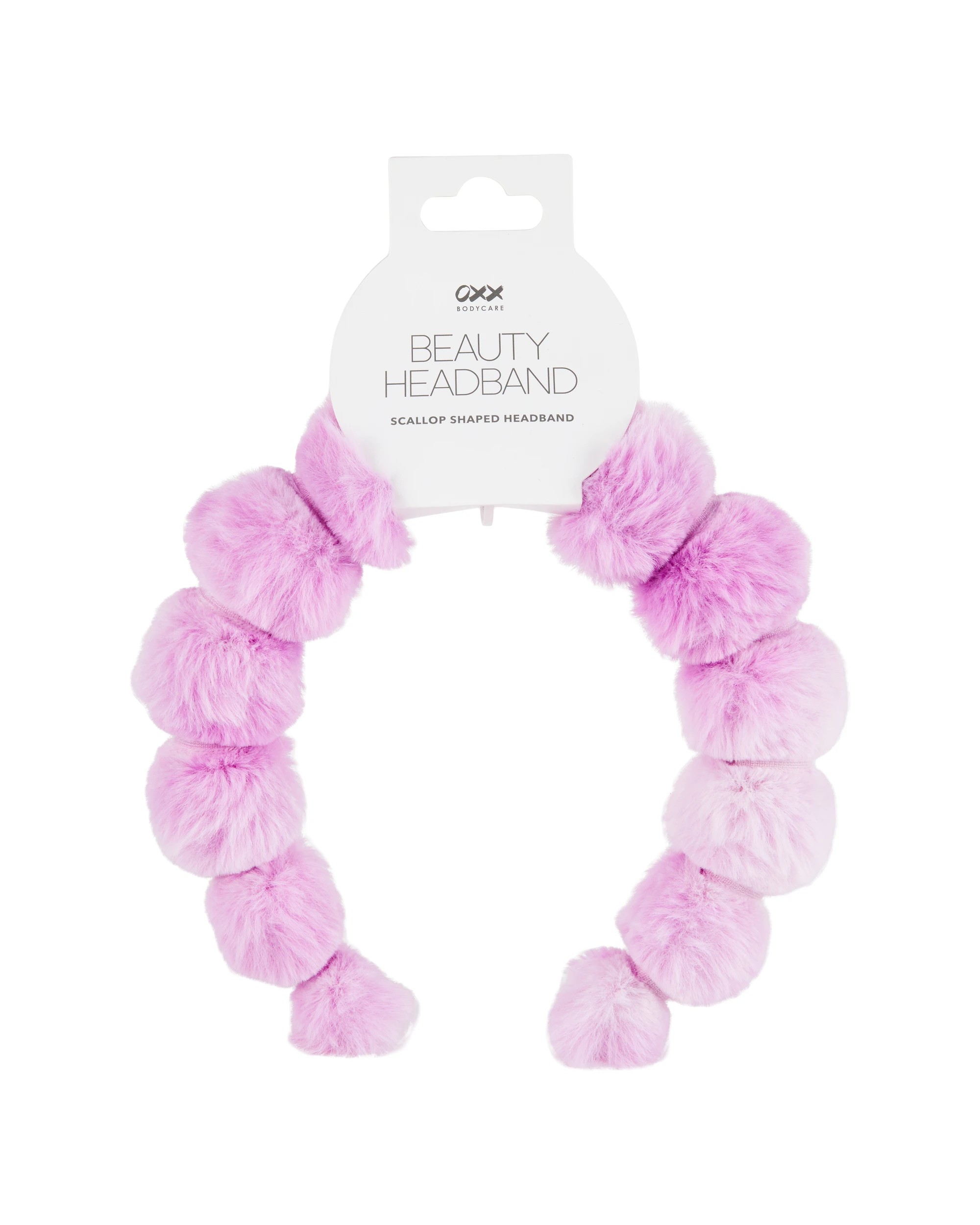 4 OXX Bodycare Scallop Shaped Beauty Headband - Lilac, 4 of 4