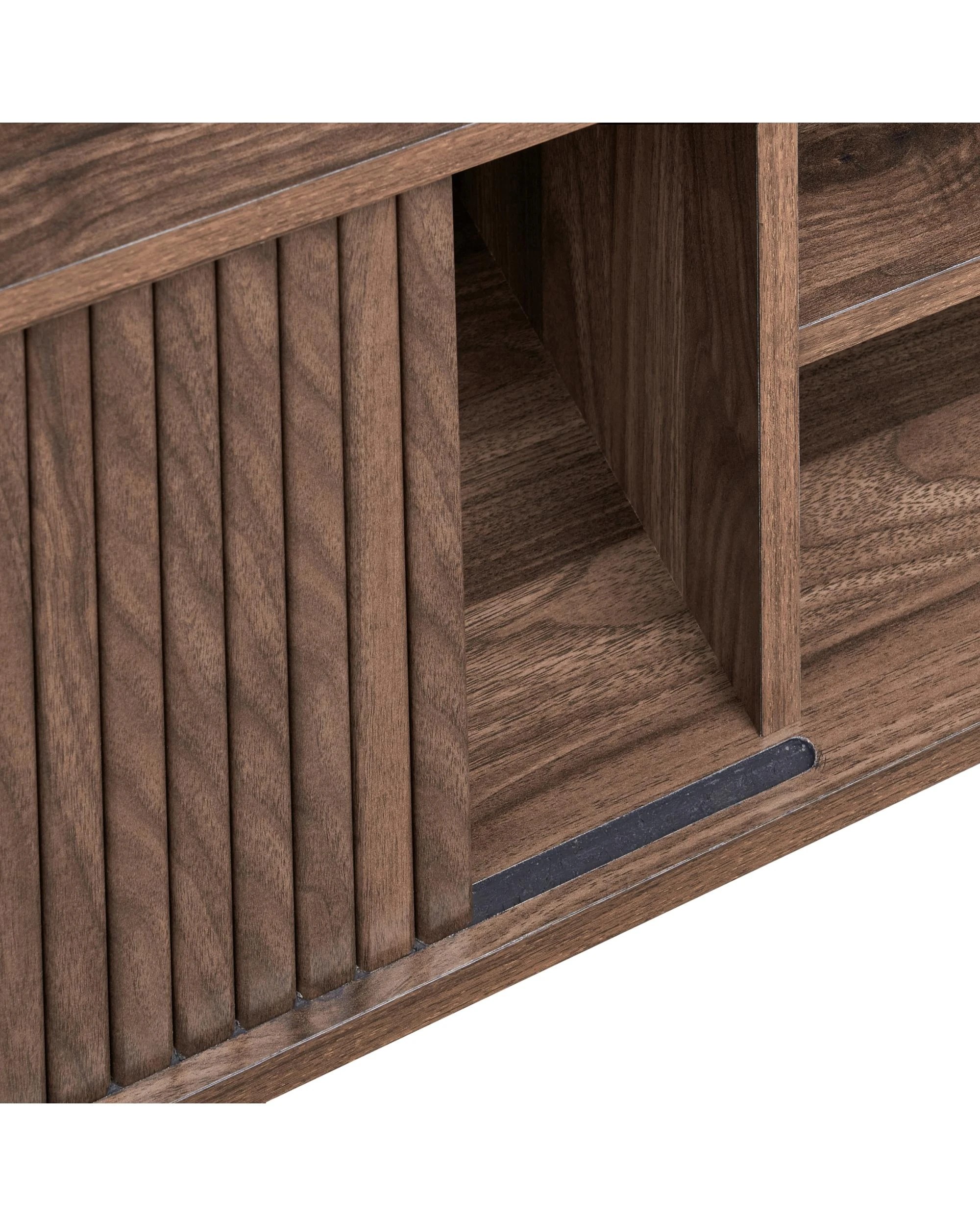 7 Kodu TV Entertainment Unit 170cm 2 Doors Walnut - Brown, 7 of 8