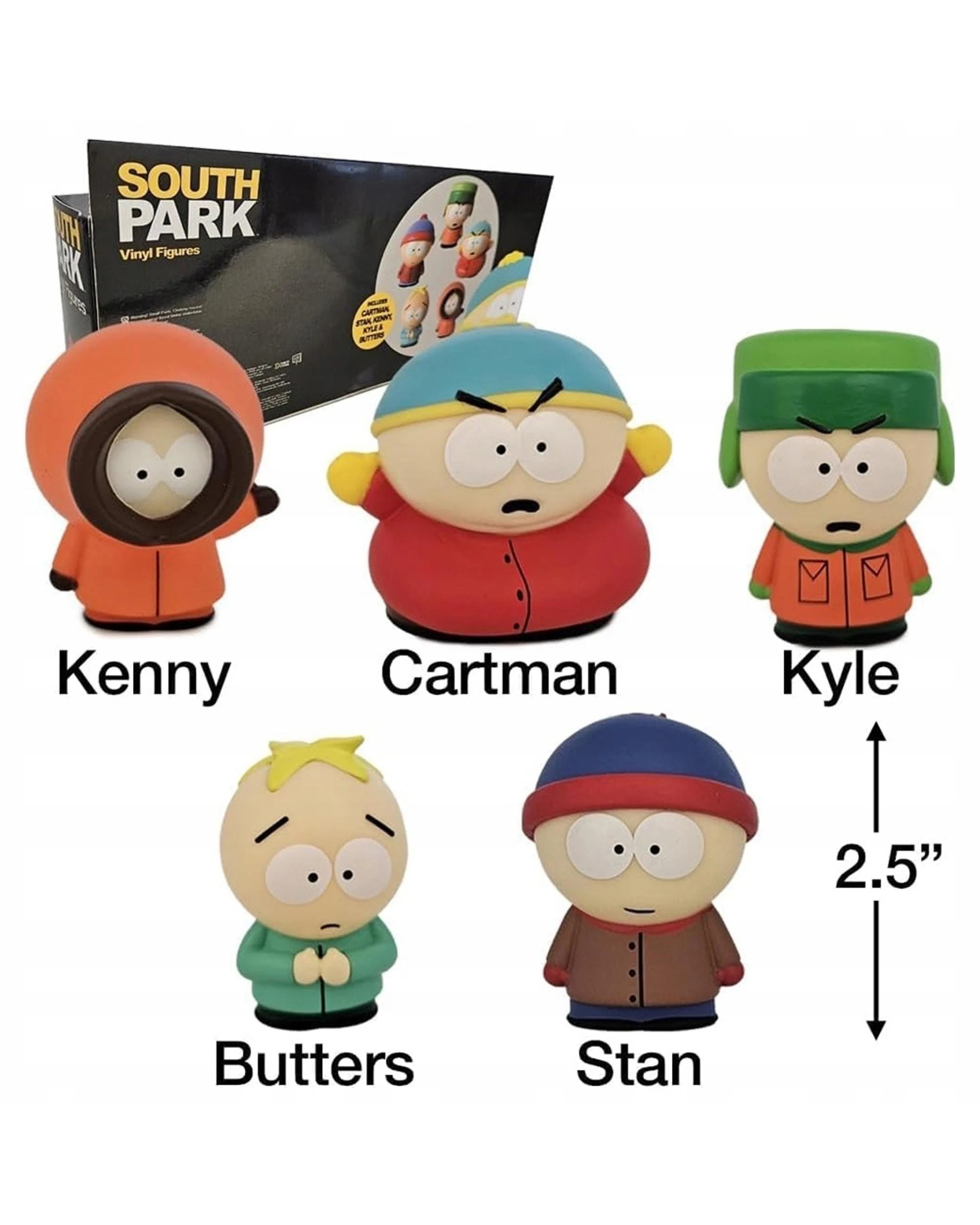 2 Khadou South Park School Bus Box 2.5 inch Figure Collection, 2 of 6