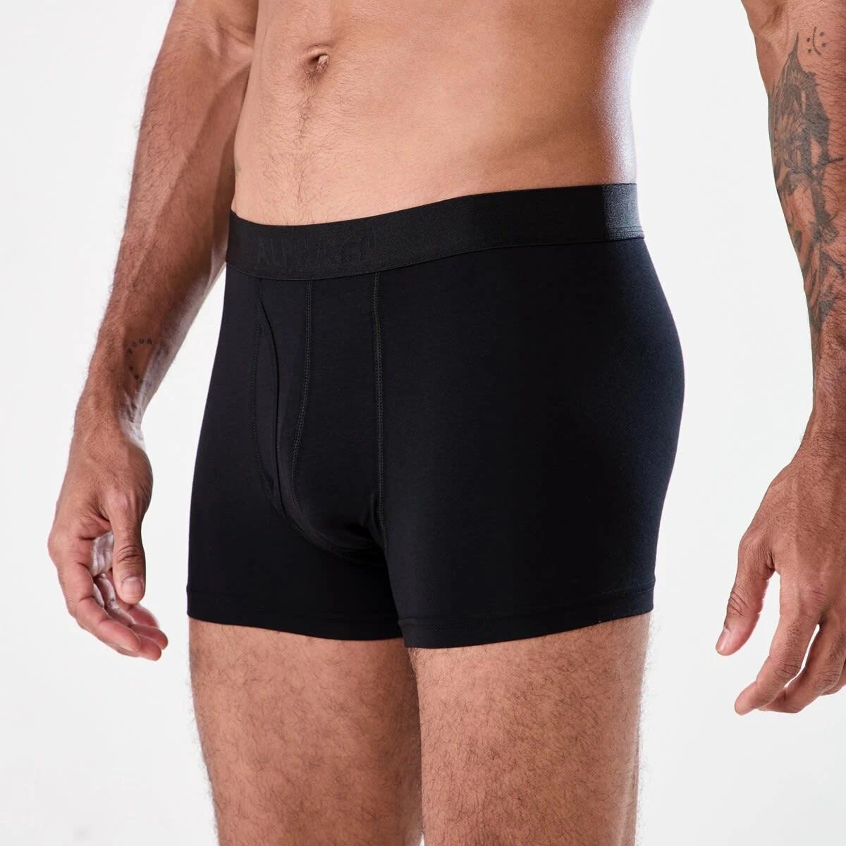 3 3 Pack Cotton Modal Trunks Black, 3 of 6