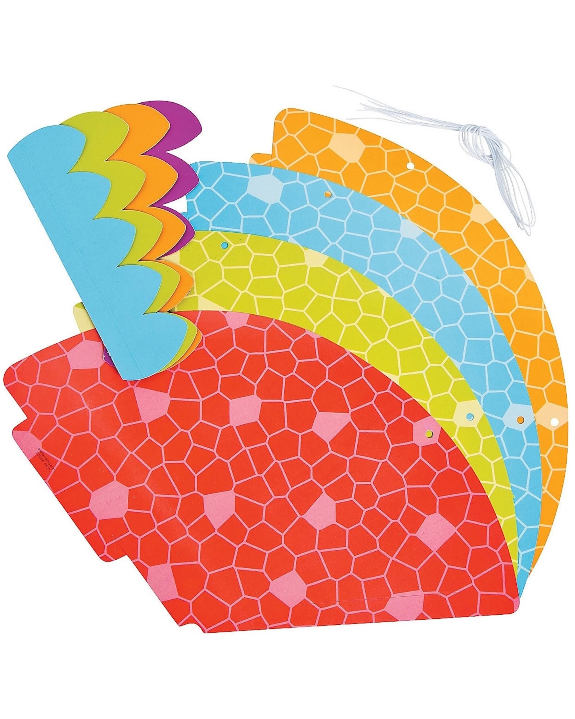 2 Partyrama Little Dino Party Hats Pack of 8, 2 of 2