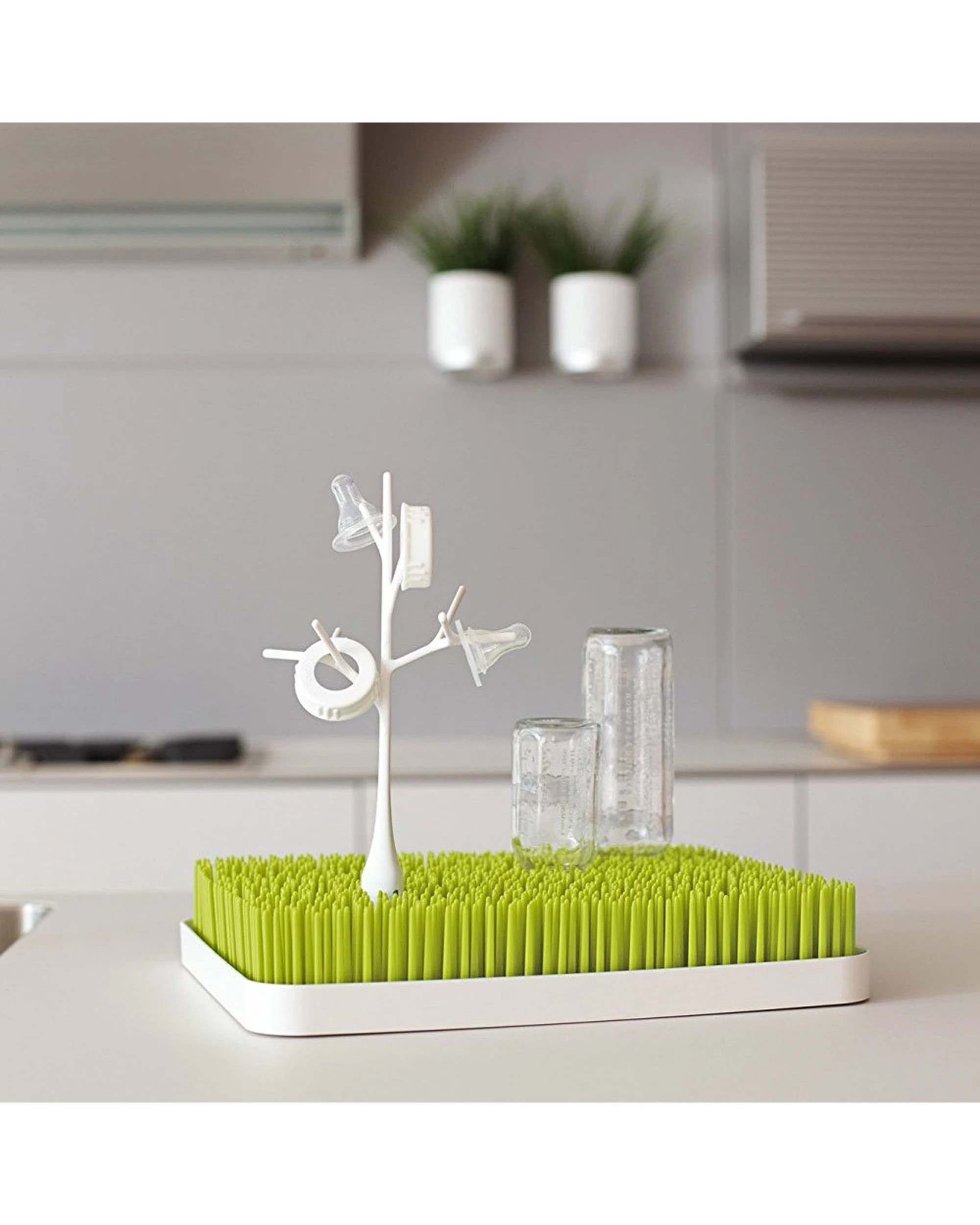 2 Boon Twig Bottle Baby Drying Rack Accessory 2PK - White, 2 of 3