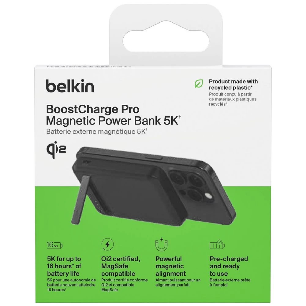 8 Belkin BoostCharge Pro 5000mAh Magnetic Power Bank with Qi2, 8 of 10
