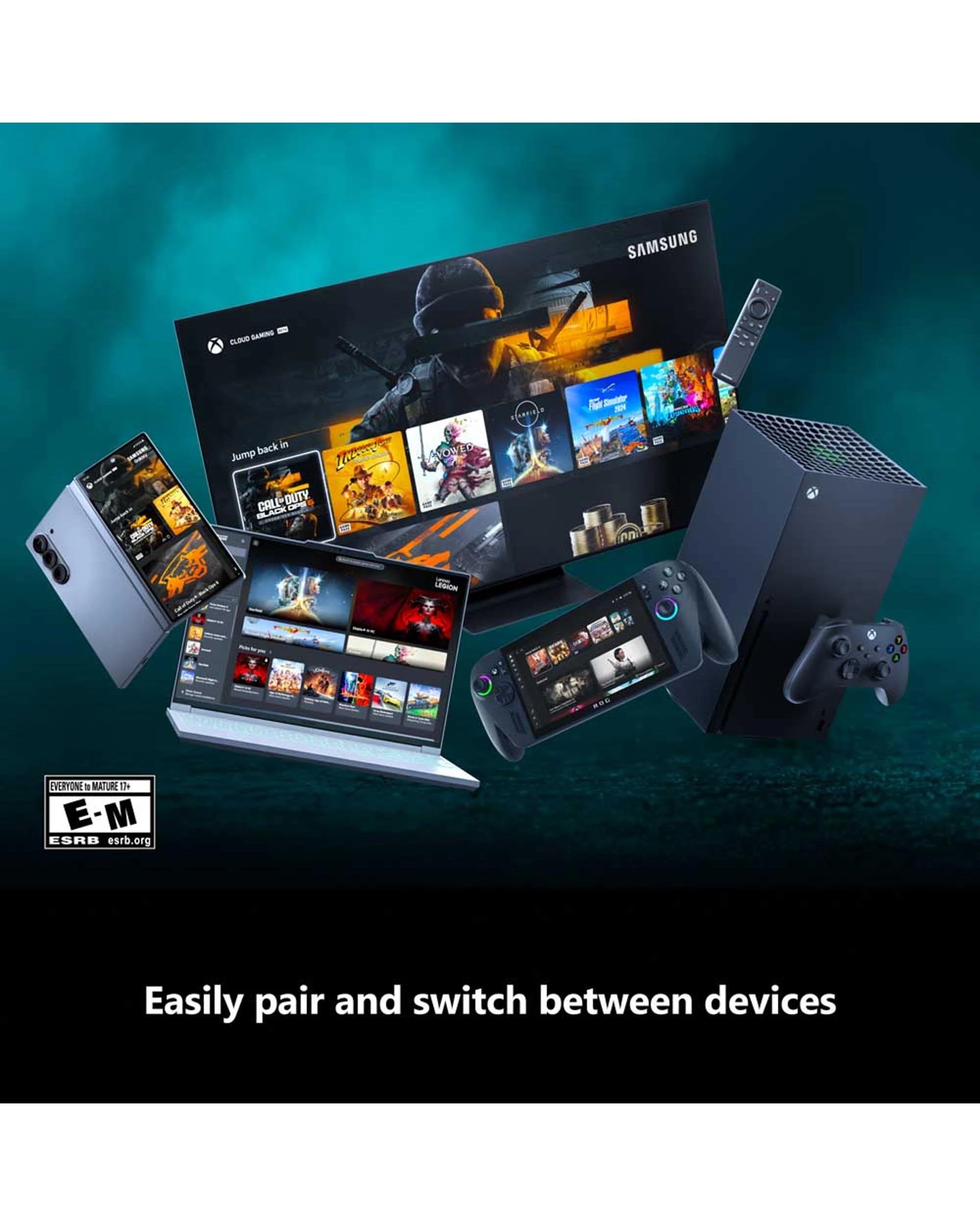 8 Xbox Wireless Controller - Ice Breaker Special Edition - Blue, 8 of 8