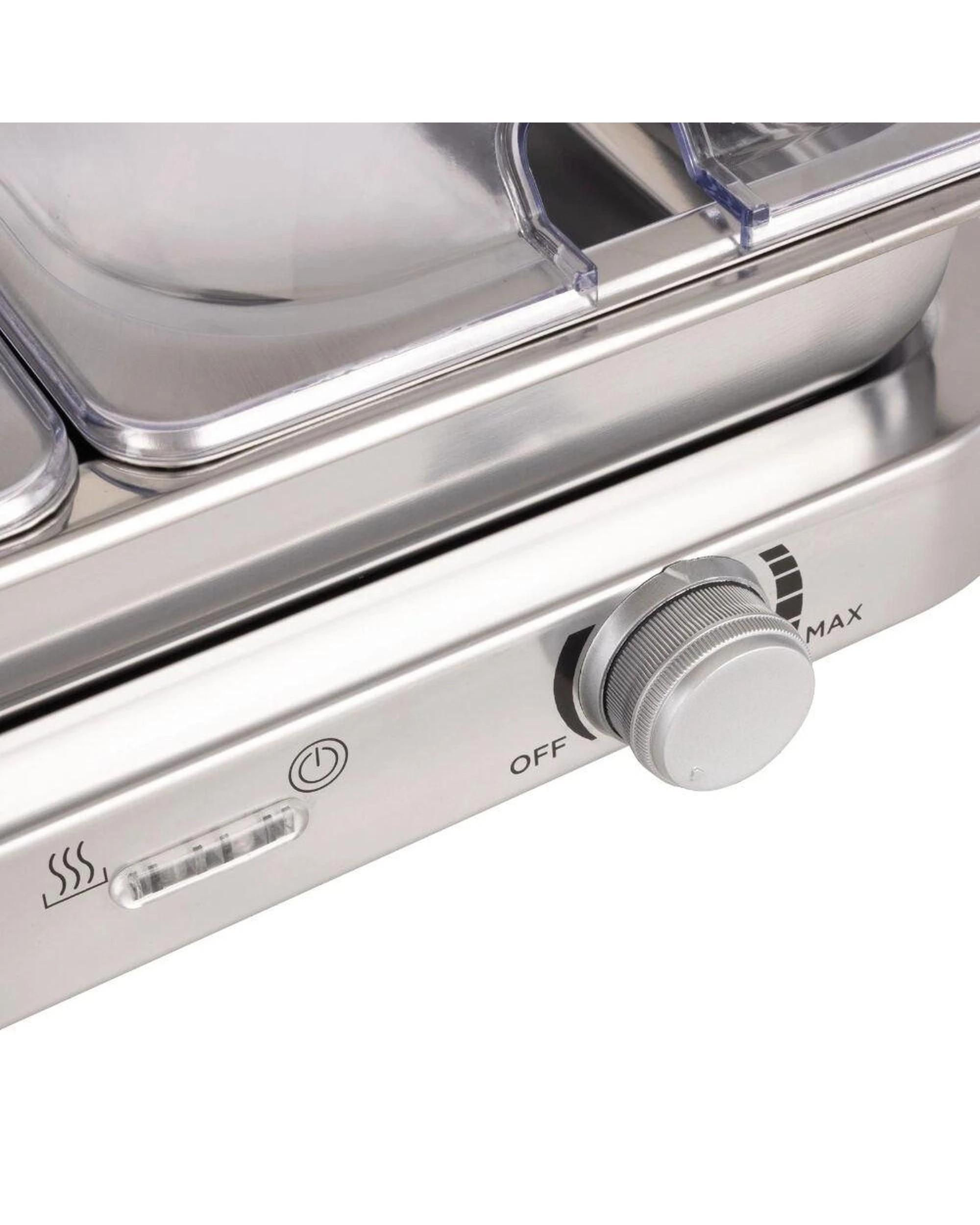 6 Davis & Waddell 3 in 1 Bain Marie & Warming Tray Stainless Steel 66x36x17cm, 6 of 7
