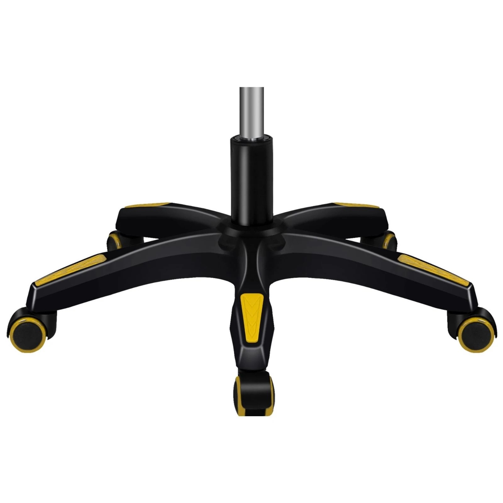 8 Alfordson Gaming Office Chair Massage Racing Computer Seat Footrest Leather - Yellow, 8 of 10