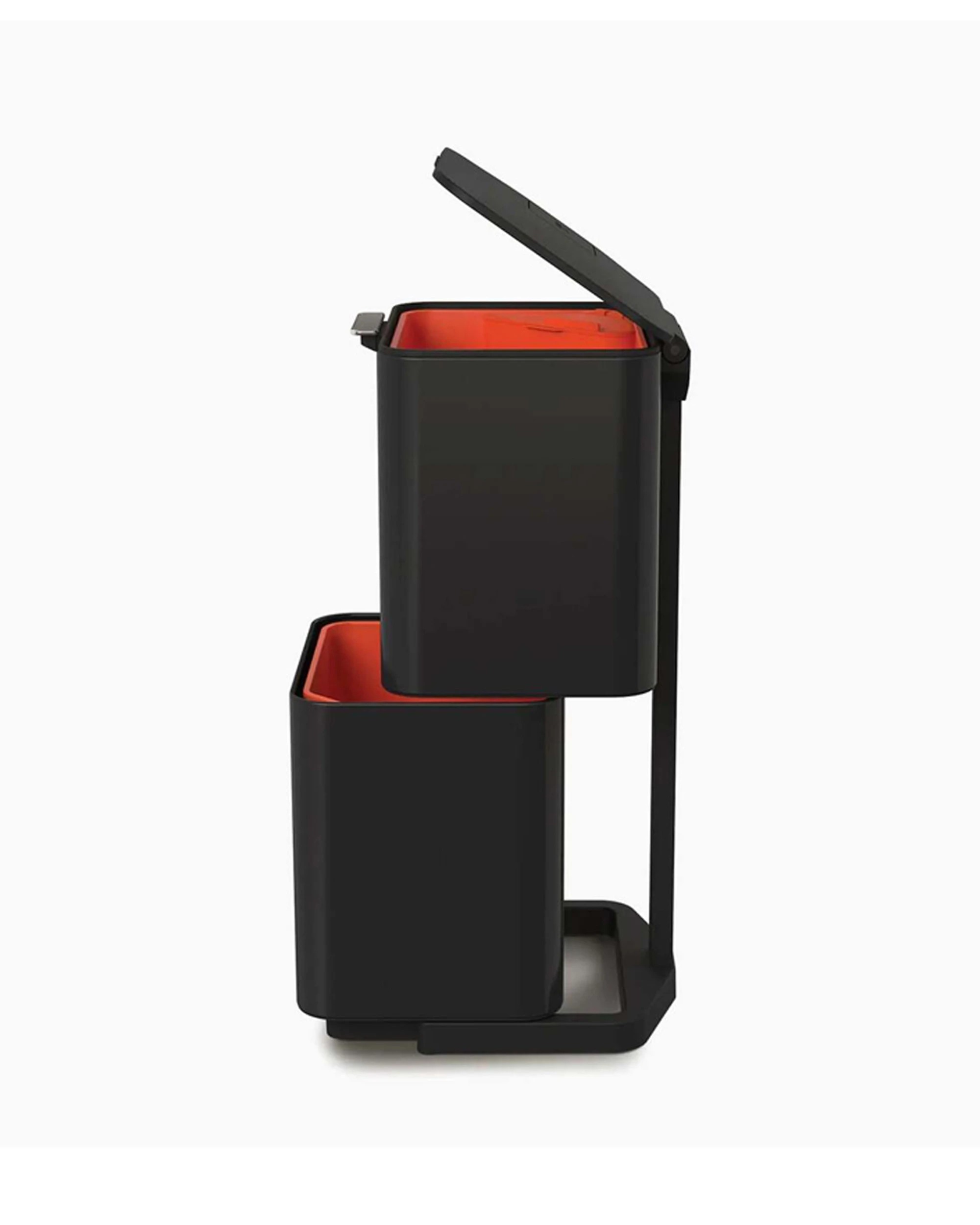 7 Joseph Joseph Totem Max Waste Separation 60L Bin Black 30106, 7 of 9