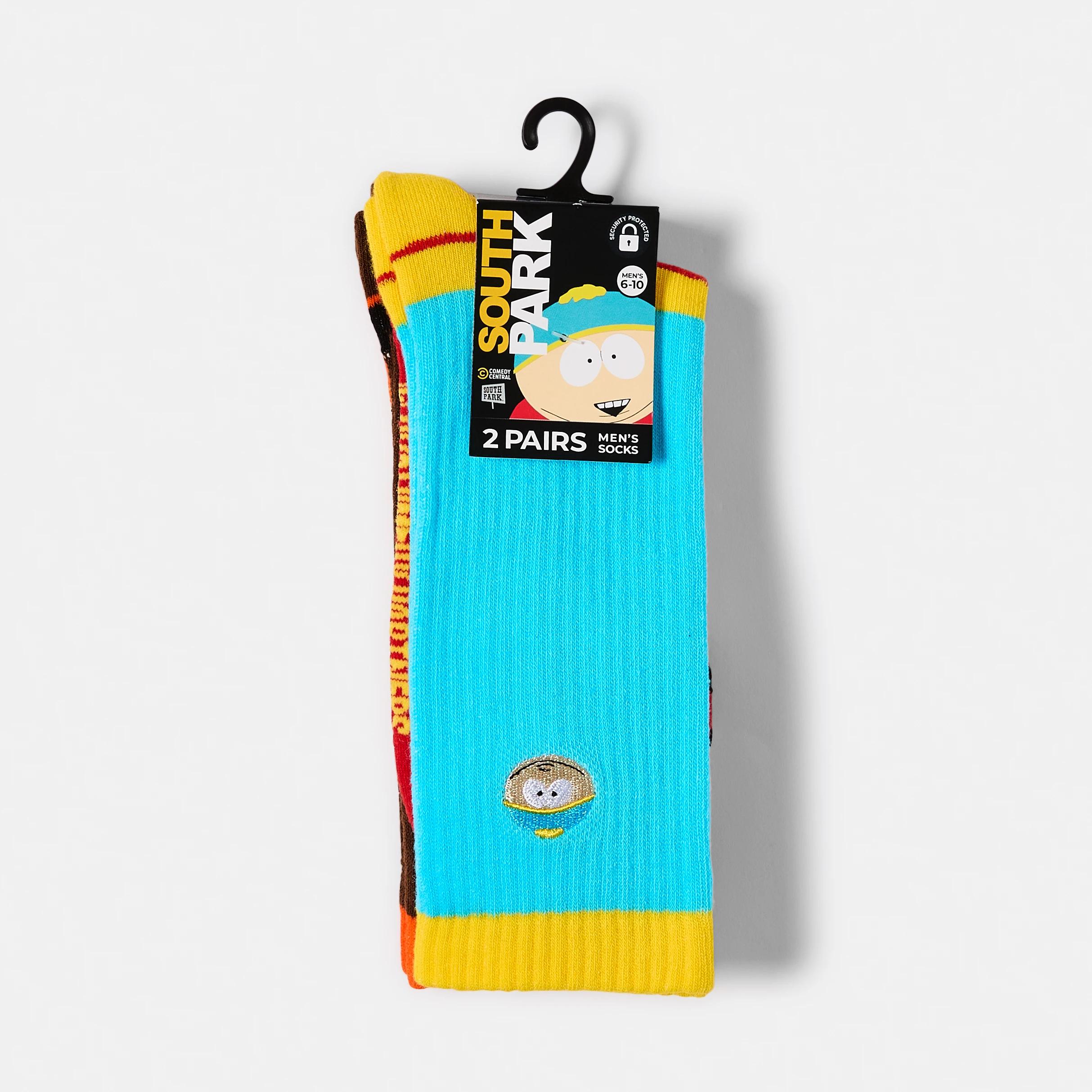 3 2 Pack License Embroidered Socks South Park, 3 of 3