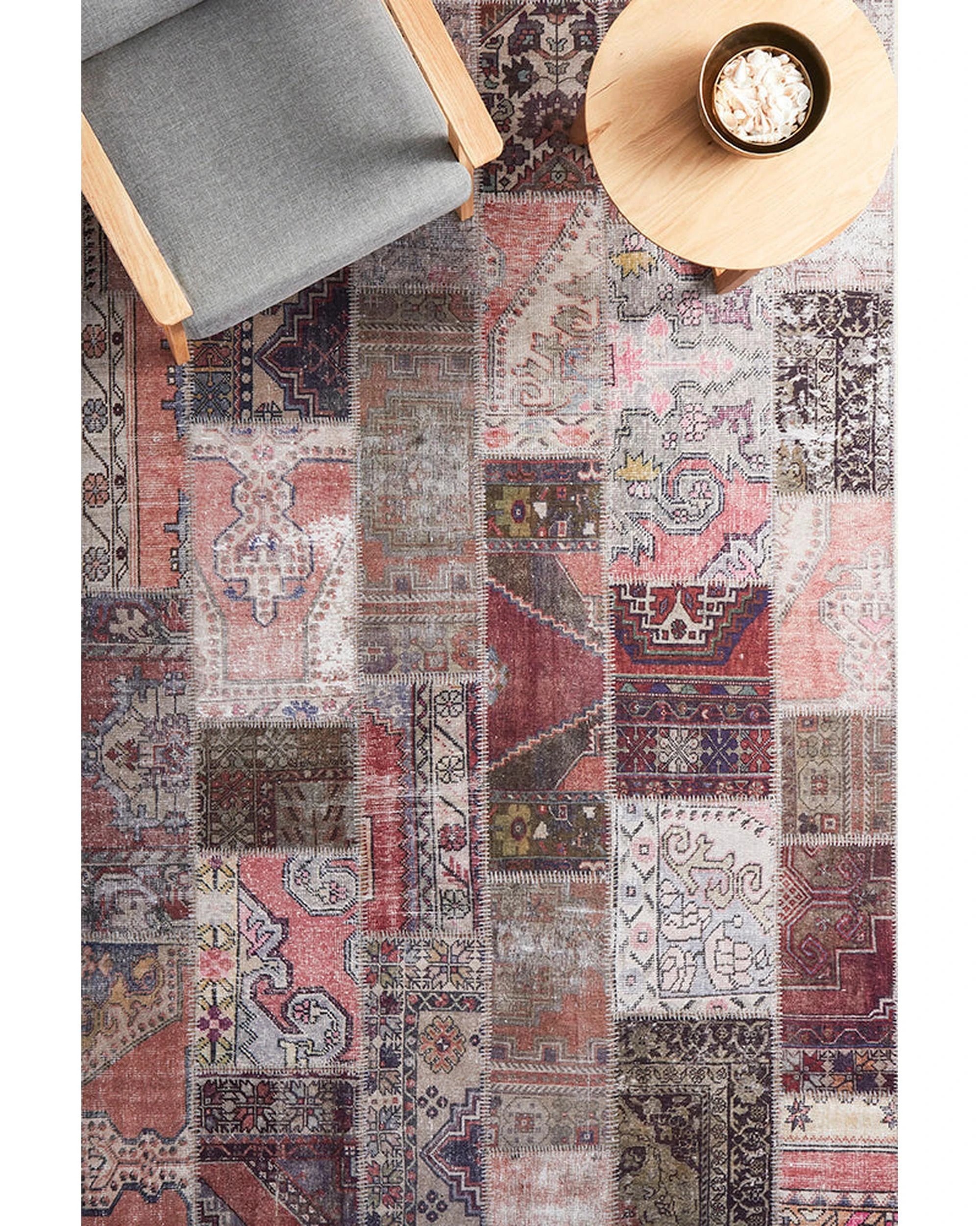 2 RUG CULTURE Illusions 178 Earth Rug, Multi Polyester, Power-Loomed — 3mm Pile - Multi, 2 of 7