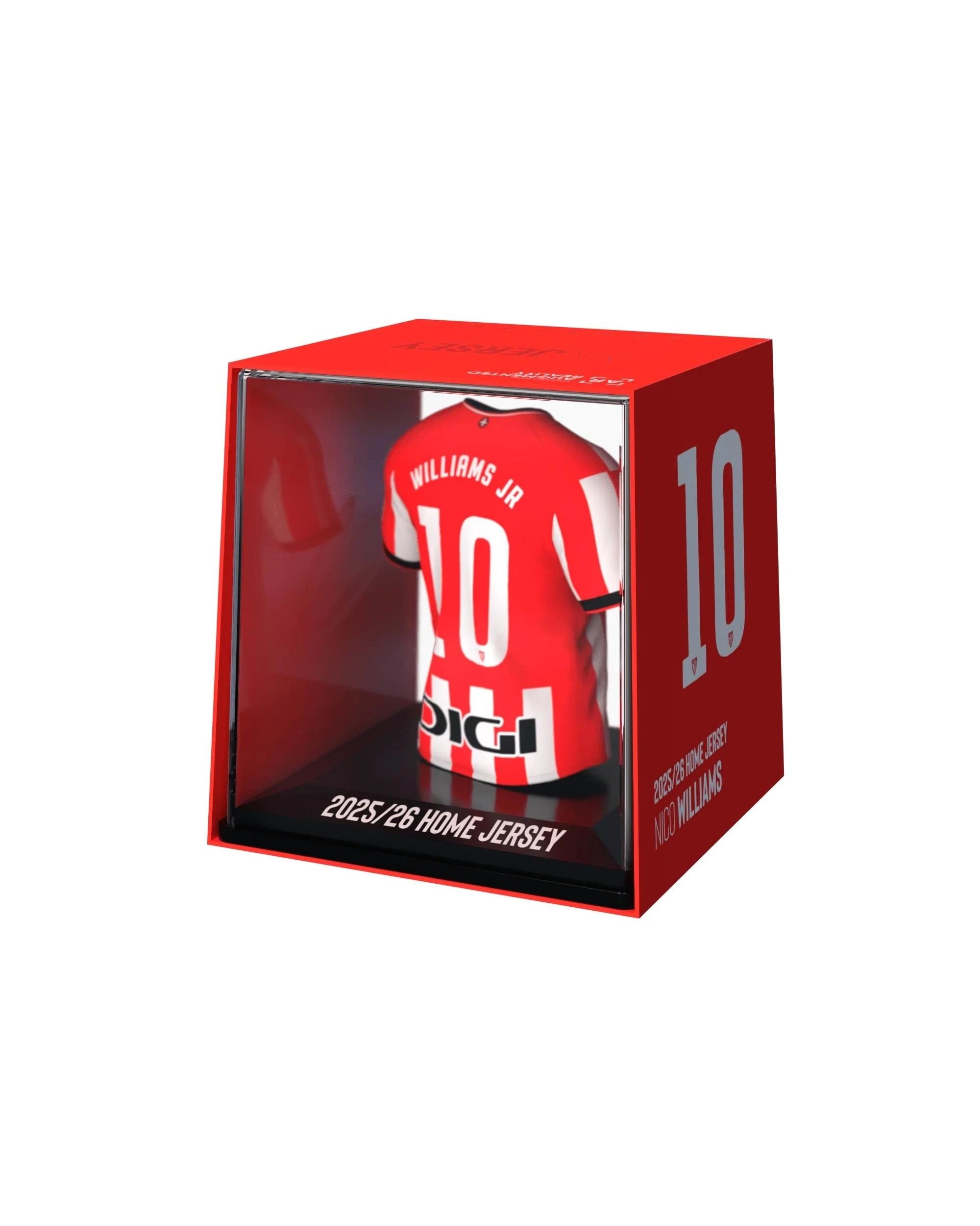 2 FanCollex MyJersey 2025/26 Home Jersey Athletic Club Bilbao Nico Williams, 2 of 4