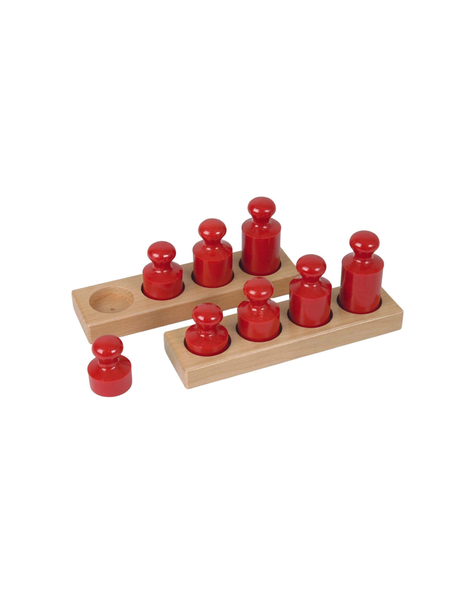 1 Educo Plastic Weights Educational Toy Learning Tool Durable Single Pair 3 Years - Plain, 1 of 3